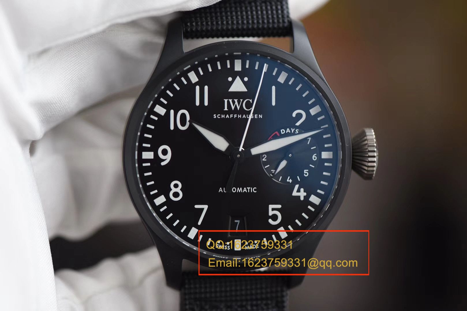 【YL一比一超A高仿手表】 IWC 大飞大型飞行员系列TOP GUN海军空战部队 wrist watch 系列IW502001 wrist watch  / WGBA312
