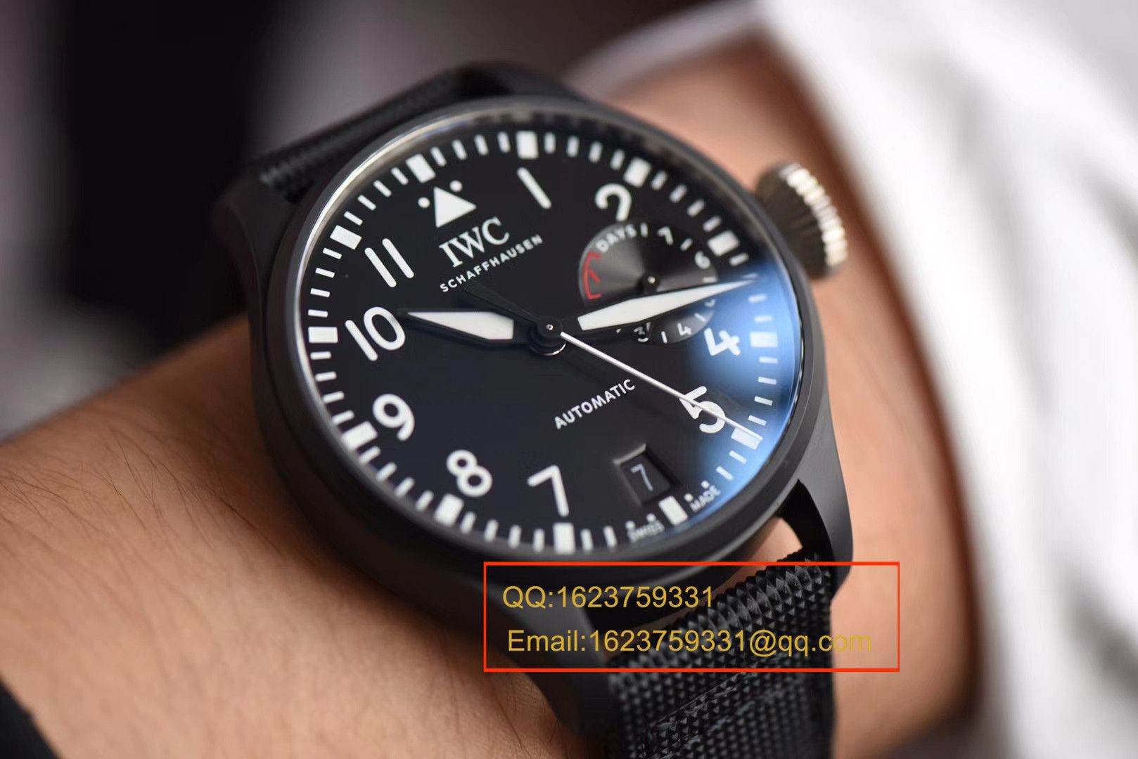 【YL一比一超A高仿手表】 IWC 大飞大型飞行员系列TOP GUN海军空战部队 wrist watch 系列IW502001 wrist watch  / WGBA312