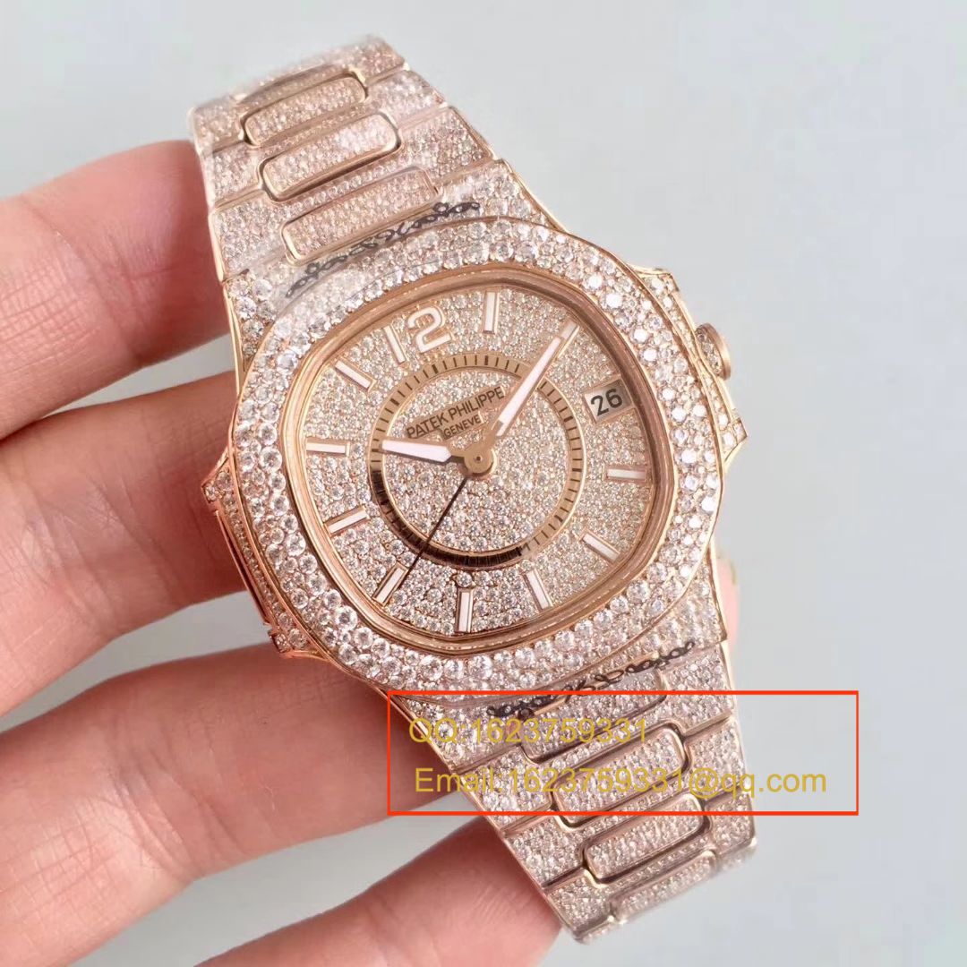  PATEK PHILIPPE 运动系列7021/1G-001（银壳） wrist watch /7021/1R-001（玫瑰金壳）( Nautilus )女士 wrist watch  / BDCD217
