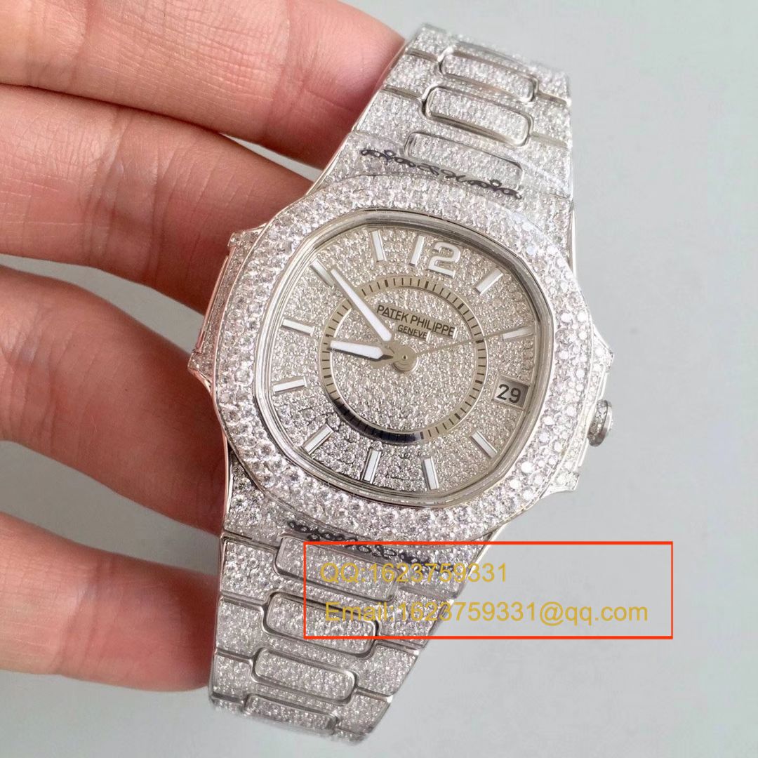  PATEK PHILIPPE 运动系列7021/1G-001（银壳） wrist watch /7021/1R-001（玫瑰金壳）( Nautilus )女士 wrist watch  / BDCD217