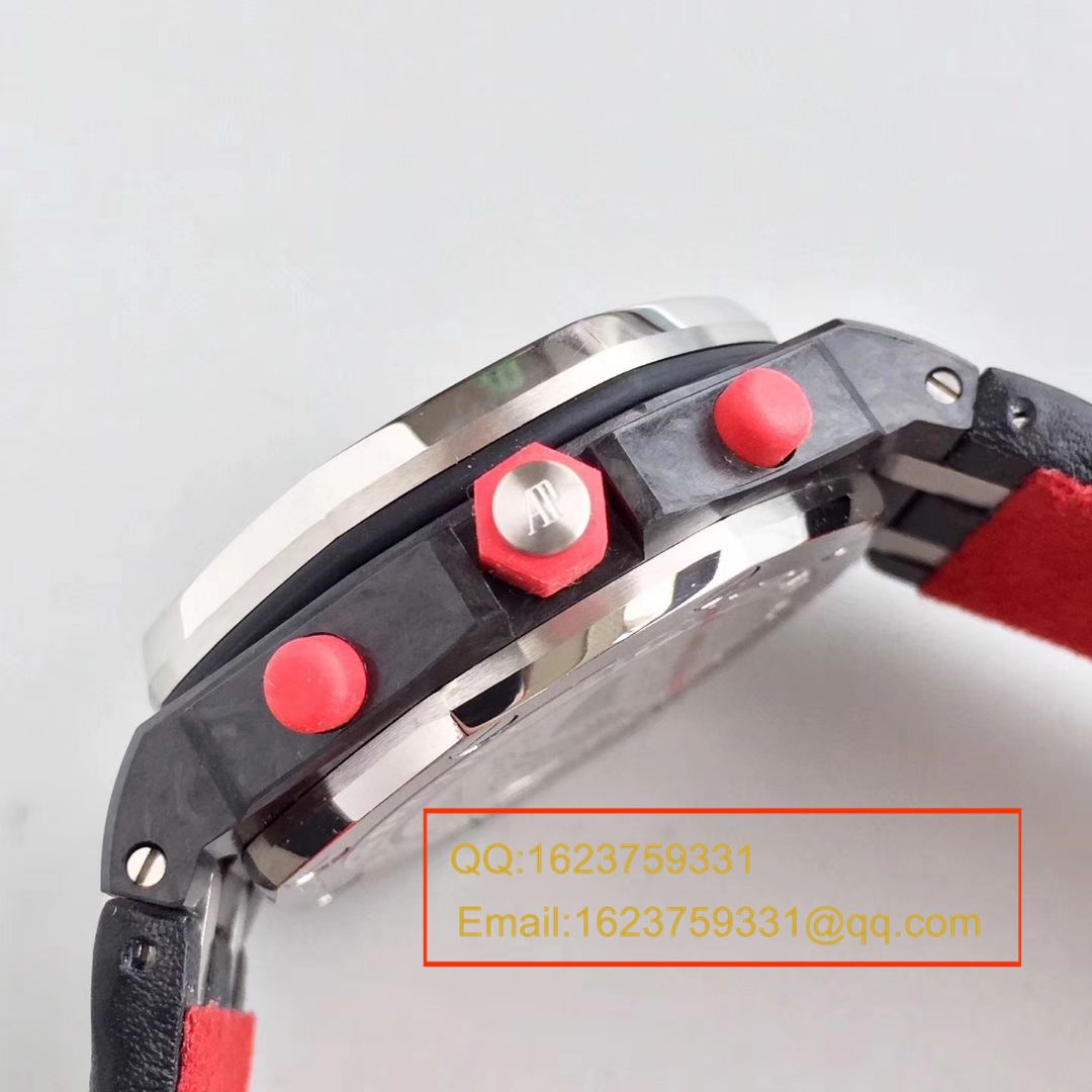 【JF AP 红魔一比一超A高精仿】Audemars Piguet 千禧系列26190OS.OO.D003CU.01男士机械手表 / AP007