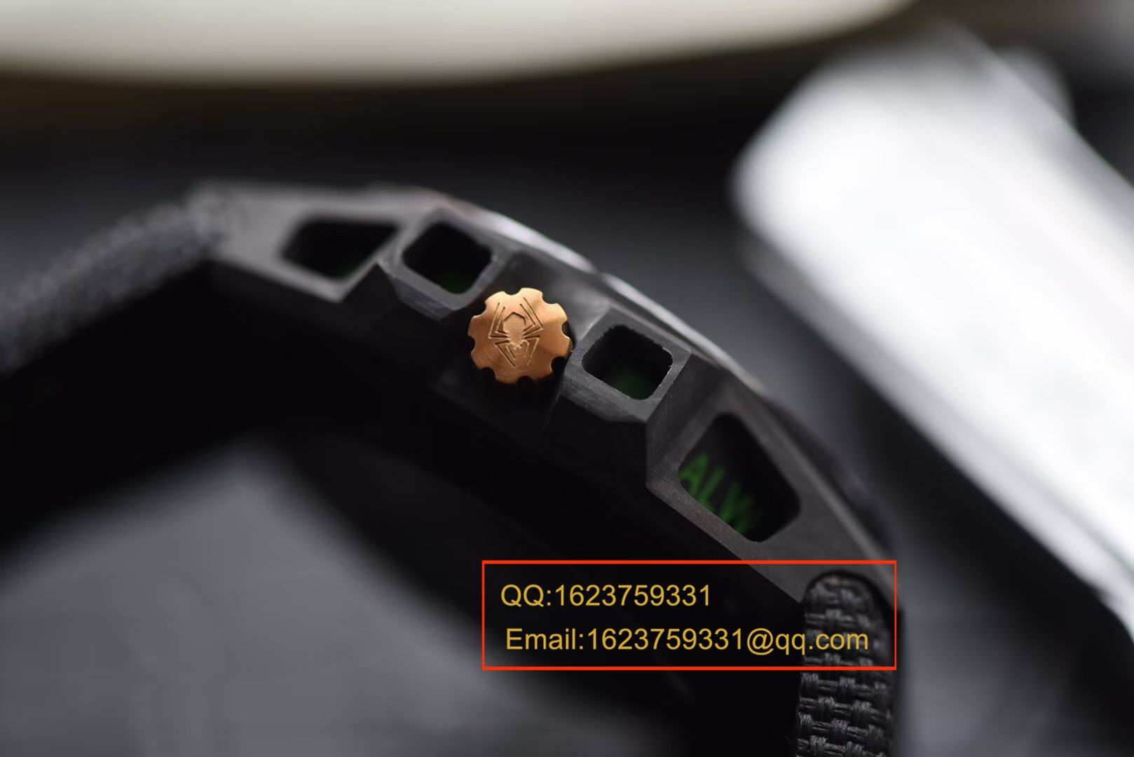 【XF Factory 一比一超A高仿手表】瑞士钟表制造商 Linde Werdelin （林德维纳）SPIDOLITE TECH GREEN watch / 林德维纳LDWBA01