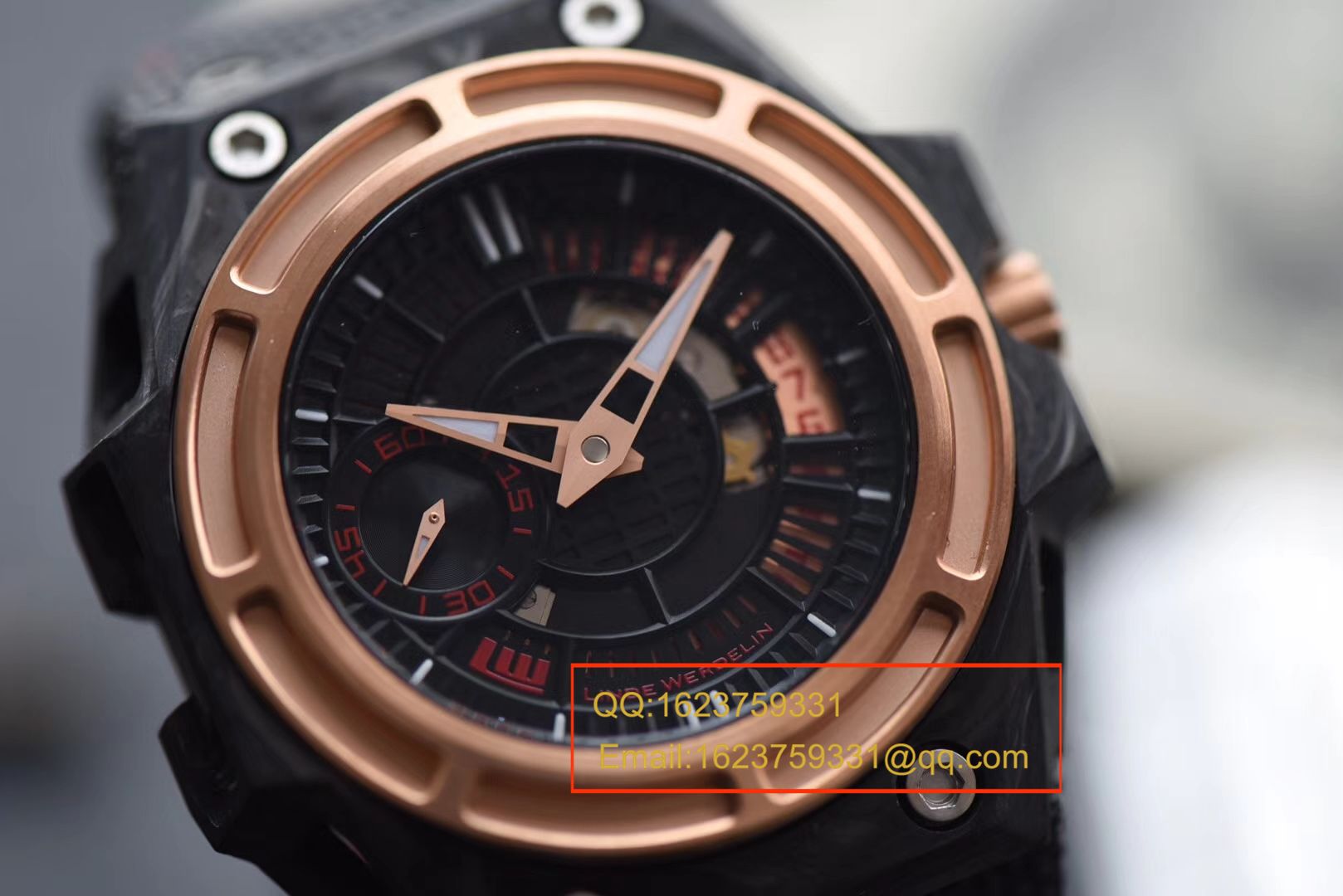 【XF Factory 一比一超A高仿手表】瑞士钟表制造商 Linde Werdelin （林德维纳）SPIDOLITE TECH GREEN watch / 林德维纳LDWBA01