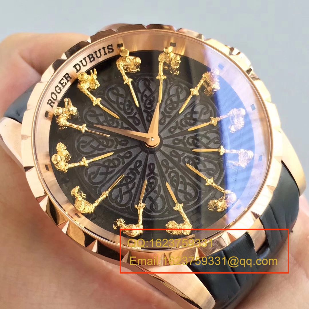 【独家 Video analysis ZZ一比一高仿手表】Roger DubuisEXCALIBUR（王者系列圆桌12骑士）系列RDDBEX0495、RDDBEX0398、RDDBEX0511 wrist watch  / LJCA004