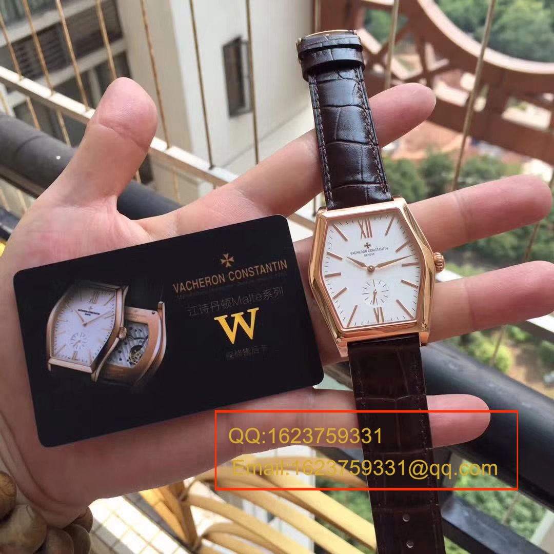 【W Factory 1:1复刻手表】Vacheron Constantin  马耳他系列82130/000R-9755 wrist watch  / JS158