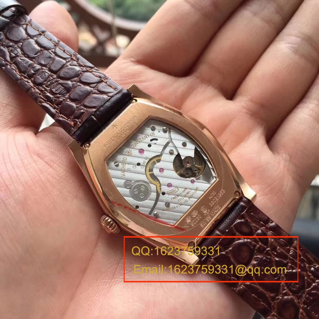 【W Factory 1:1复刻手表】Vacheron Constantin  马耳他系列82130/000R-9755 wrist watch  / JS158