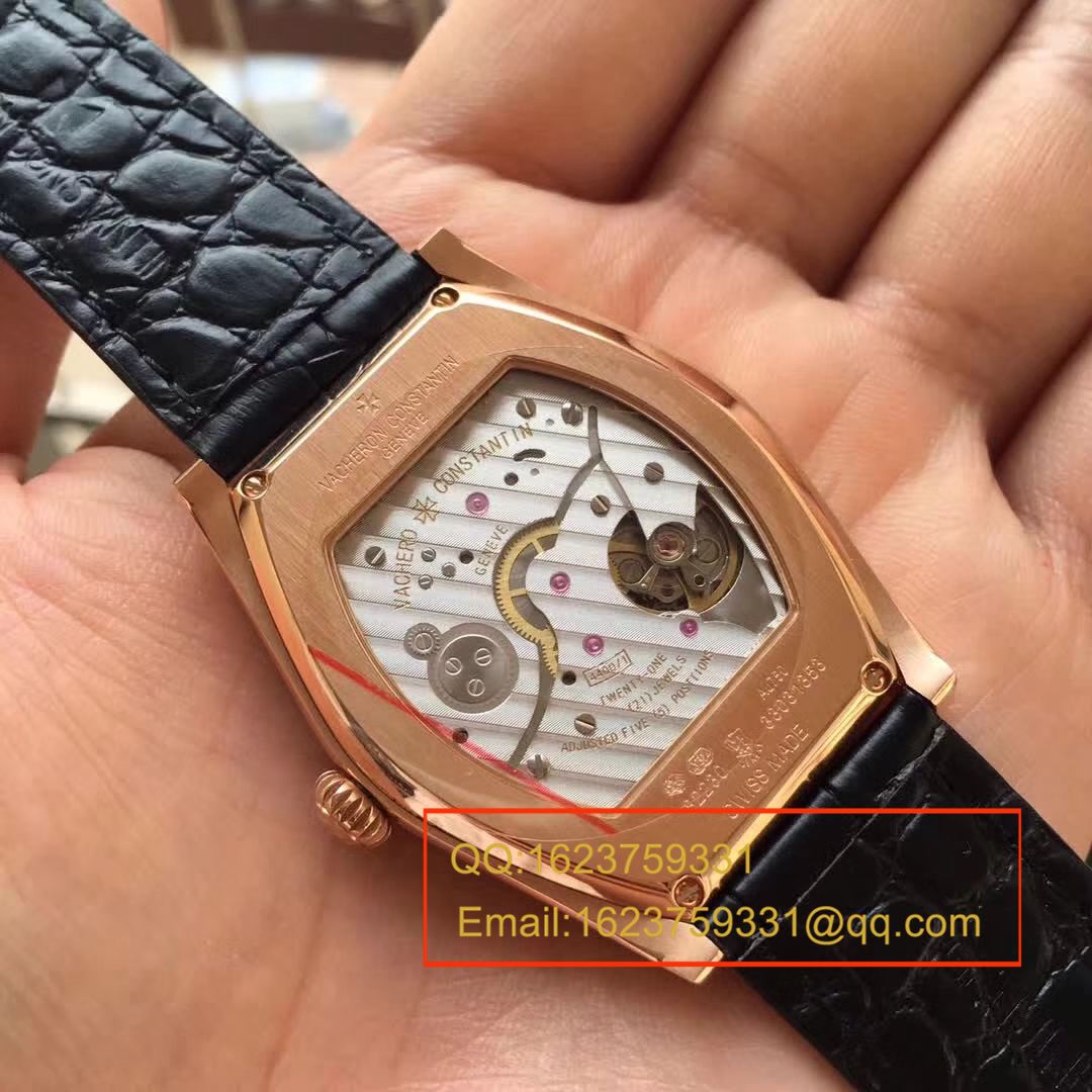 【W Factory 1:1复刻手表】Vacheron Constantin  马耳他系列82130/000R-9755 wrist watch  / JS158