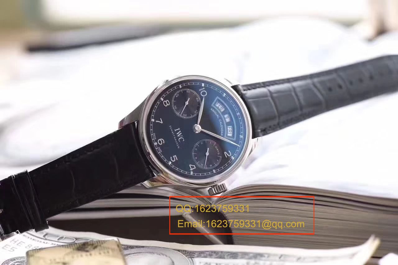 【独家视频测评YL Factory 一比一超A高仿手表】 IWC 葡萄牙系列年历IW503502 IWC 年历 wrist watch  / WG290