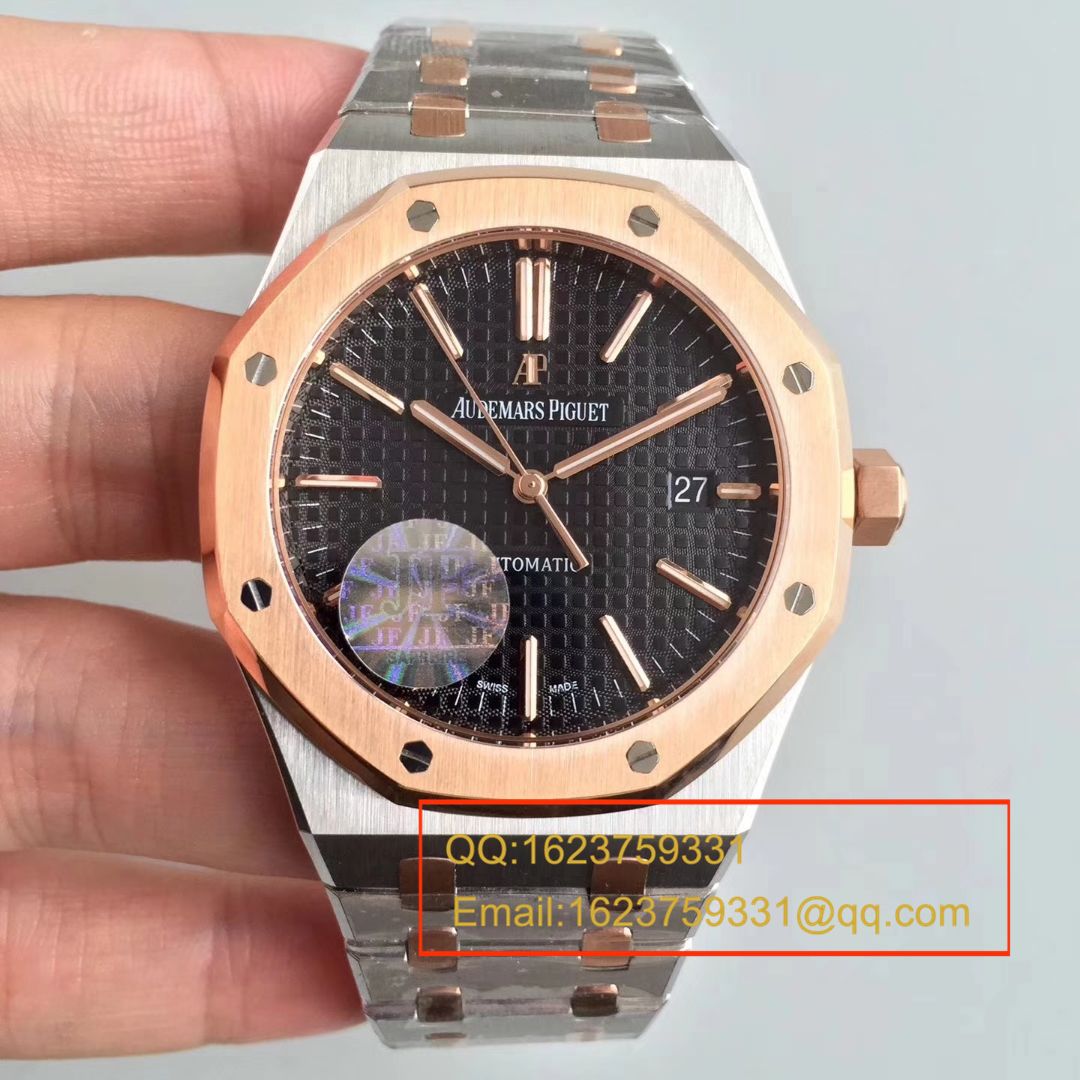 【JF Factory 复刻精仿手表】Audemars Piguet 皇家橡树系列15450OR.OO.1256OR.01 wrist watch  / AP018