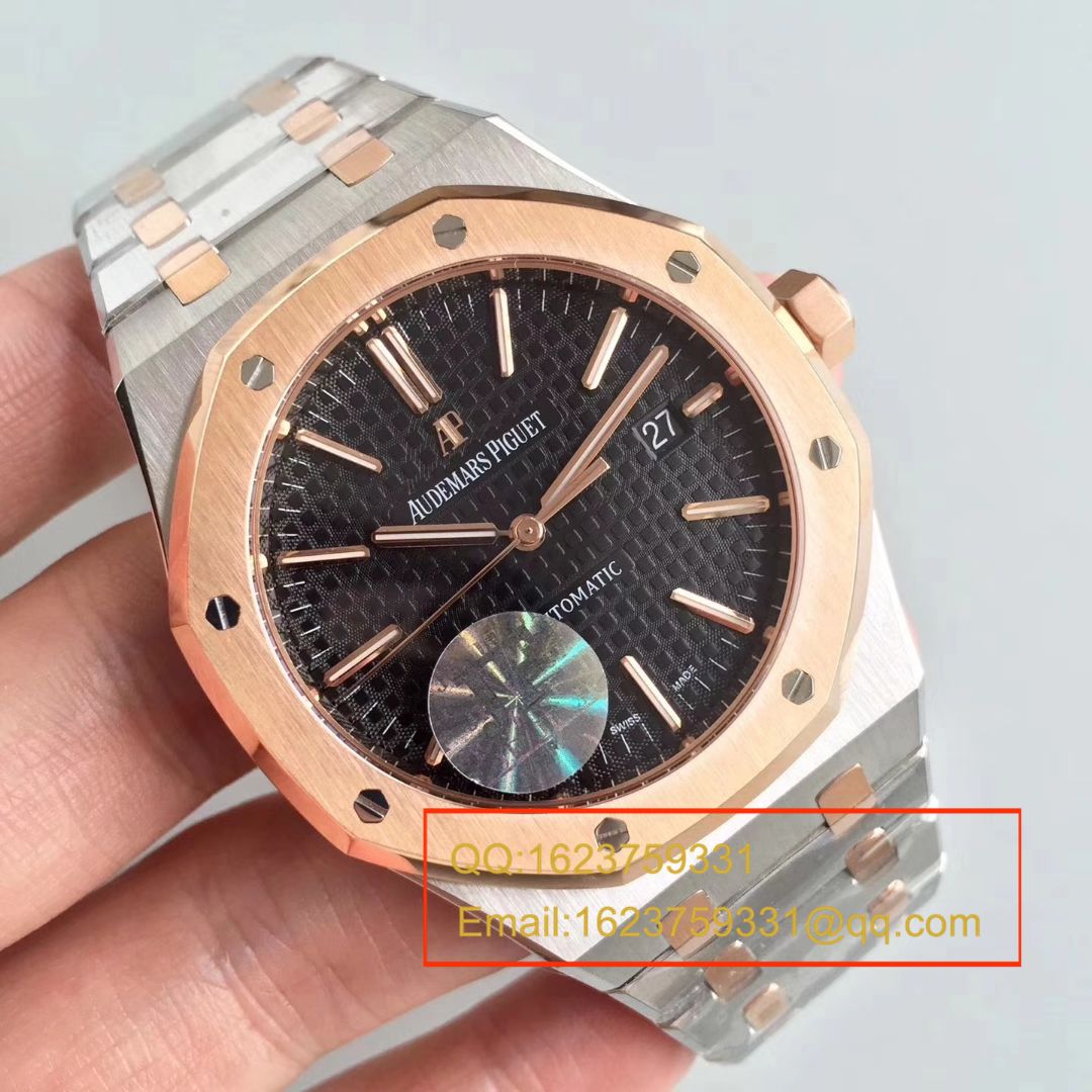 【JF Factory 复刻精仿手表】Audemars Piguet 皇家橡树系列15450OR.OO.1256OR.01 wrist watch  / AP018