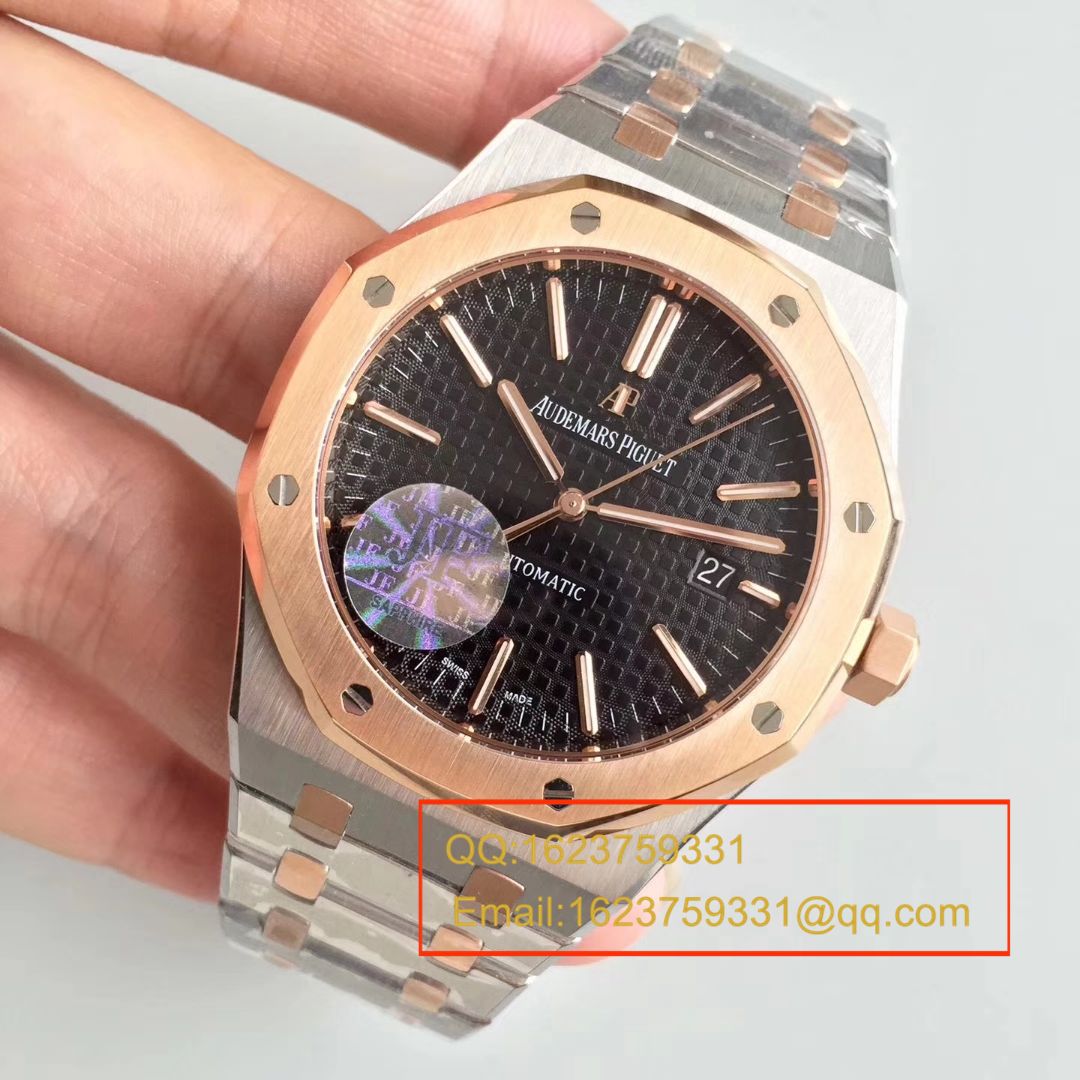 【JF Factory 复刻精仿手表】Audemars Piguet 皇家橡树系列15450OR.OO.1256OR.01 wrist watch  / AP018