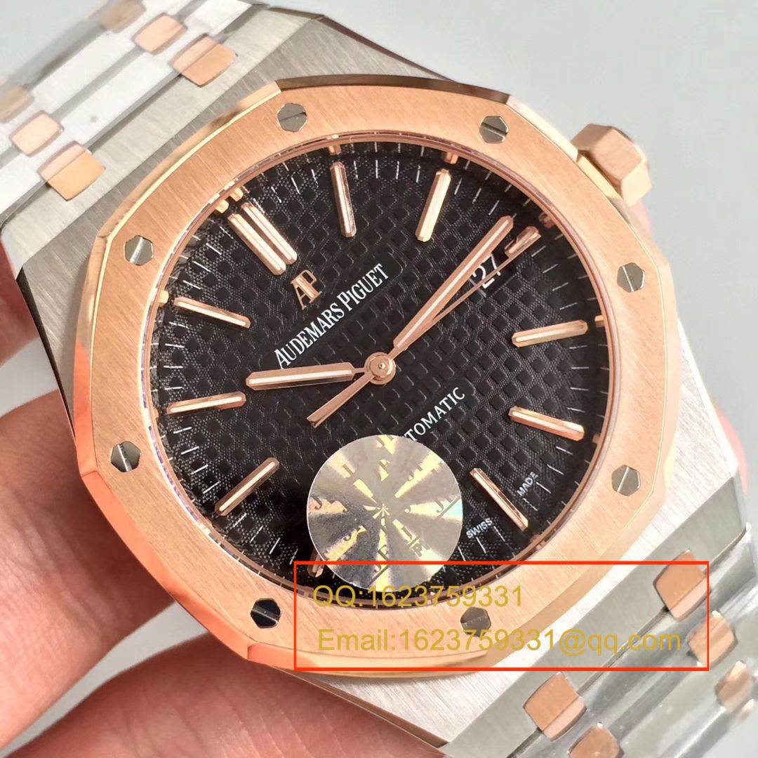 【JF Factory 复刻精仿手表】Audemars Piguet 皇家橡树系列15450OR.OO.1256OR.01 wrist watch  / AP018