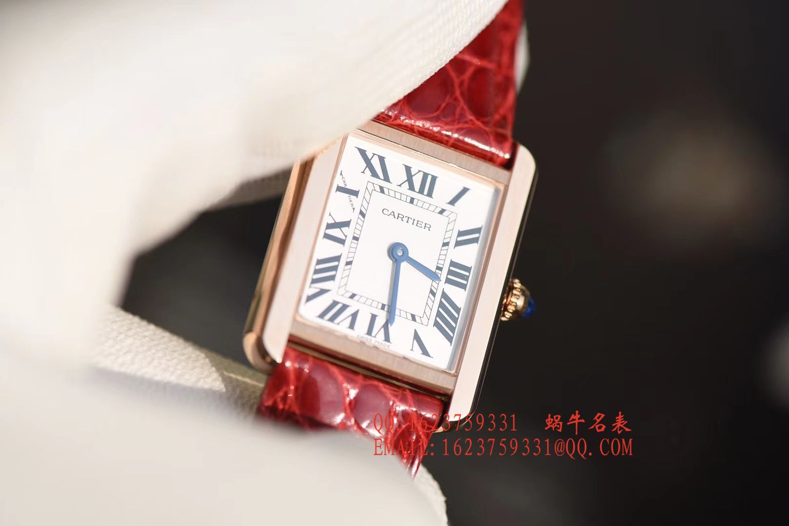 【K11一比一超A高仿手表】 Cartier  SOLO TANK SOLO坦克系列 W5200025女士石英 wrist watch  / KAD140
