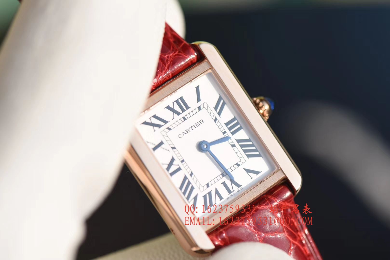 【K11一比一超A高仿手表】 Cartier  SOLO TANK SOLO坦克系列 W5200025女士石英 wrist watch  / KAD140