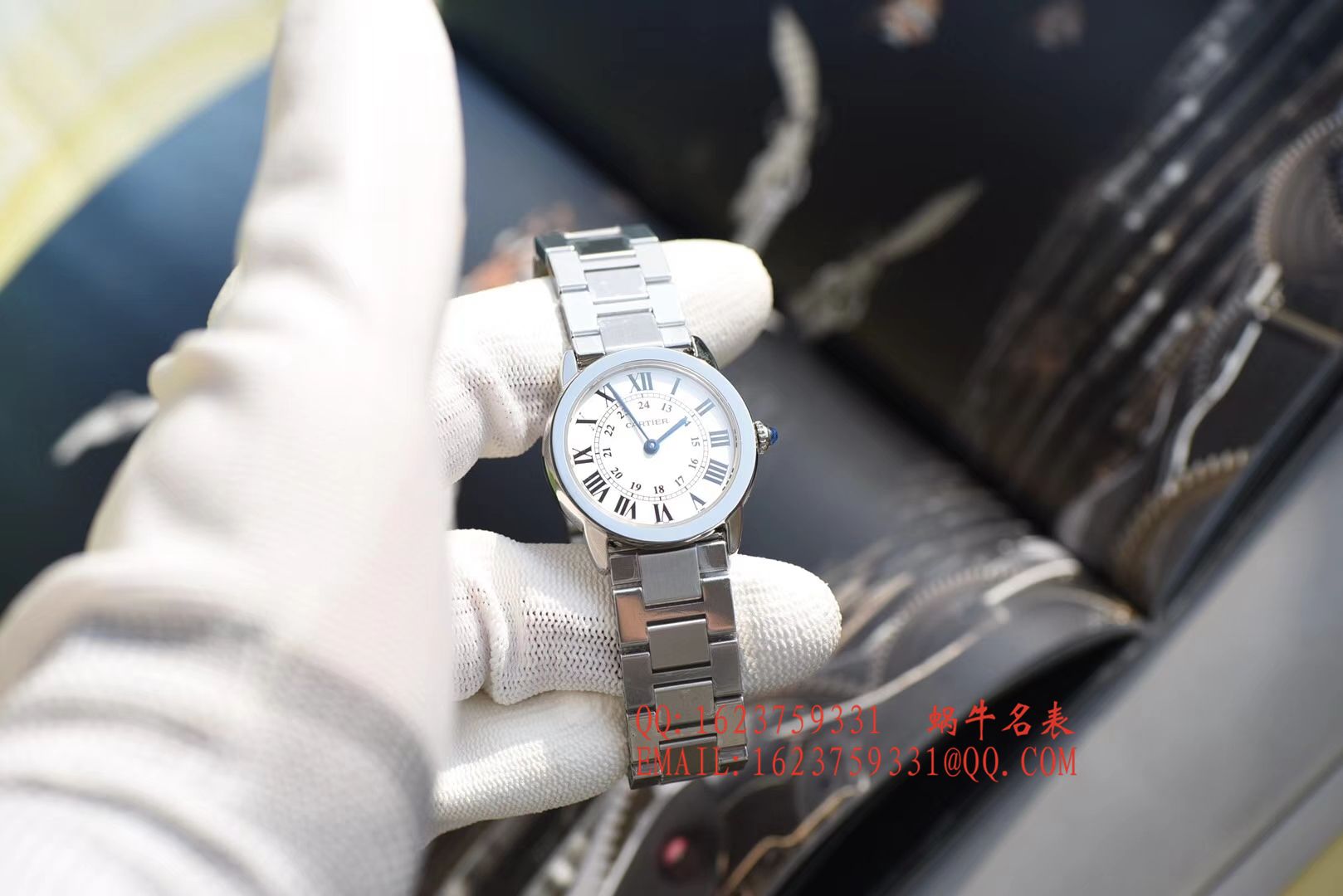 【K11一比一复刻高仿手表】 Cartier  RONDE DE  Cartier  伦敦SOLO系列W6701004、WSRN0012女士石英 wrist watch  / KAD079