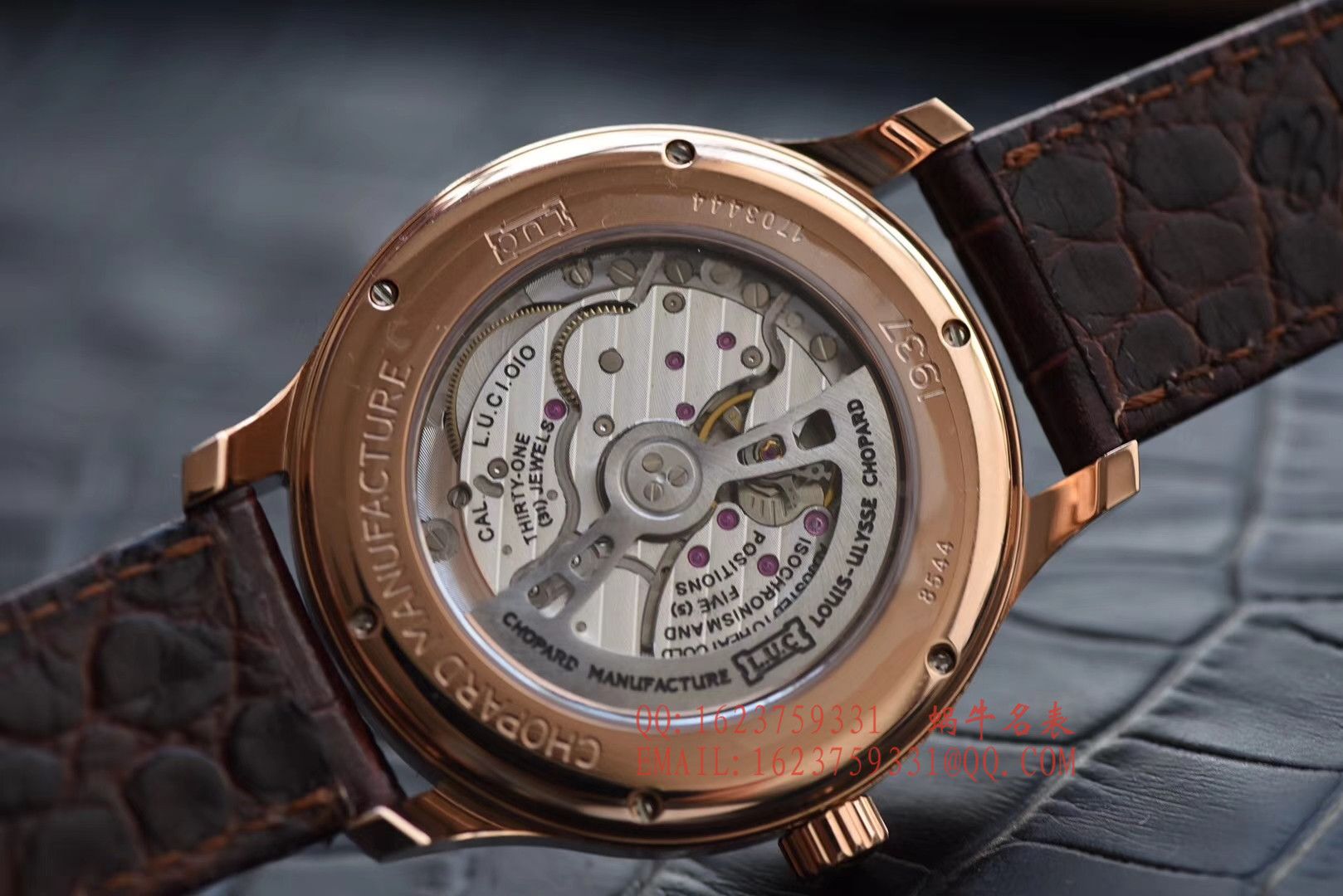 【FK一比一超A高精仿手表】 Chopard L.U.C系列161937-5001 wrist watch  / XB017