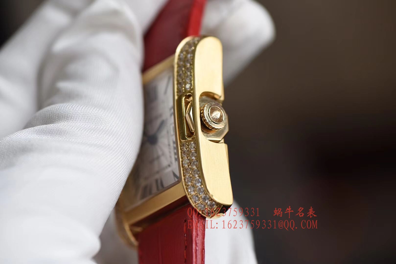 【K11一比一超A高仿手表】 Cartier  坦克 TANK ANGLAISE系列WT100017女士 wrist watch  / KAH141