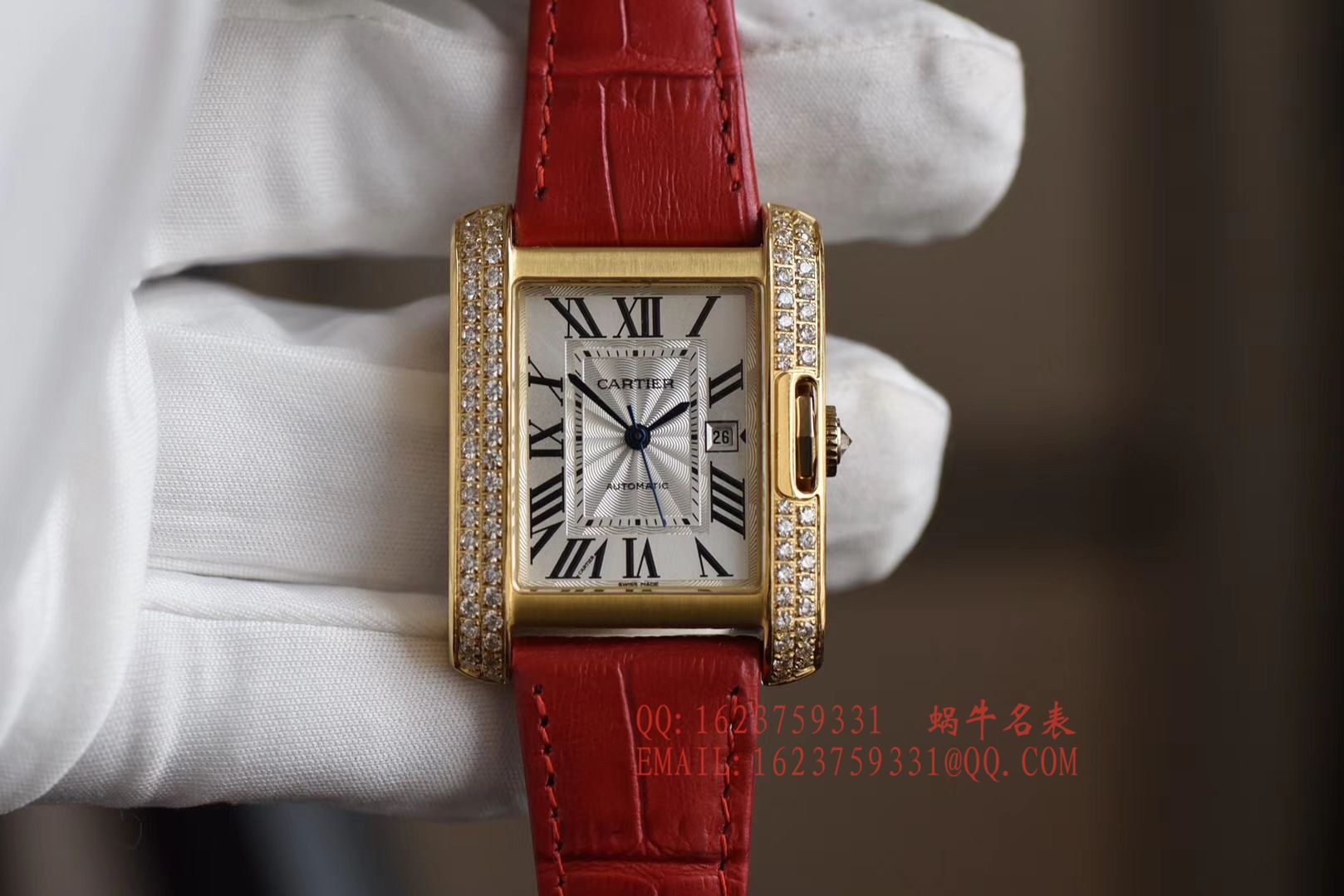 【K11一比一超A高仿手表】 Cartier  坦克 TANK ANGLAISE系列WT100017女士 wrist watch  / KAH141