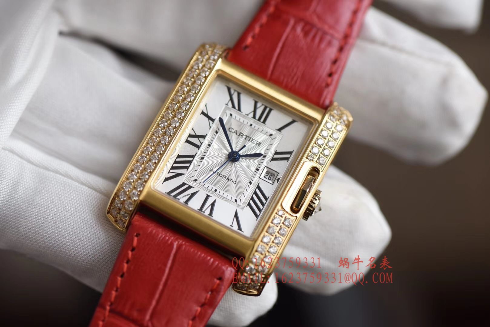 【K11一比一超A高仿手表】 Cartier  坦克 TANK ANGLAISE系列WT100017女士 wrist watch  / KAH141