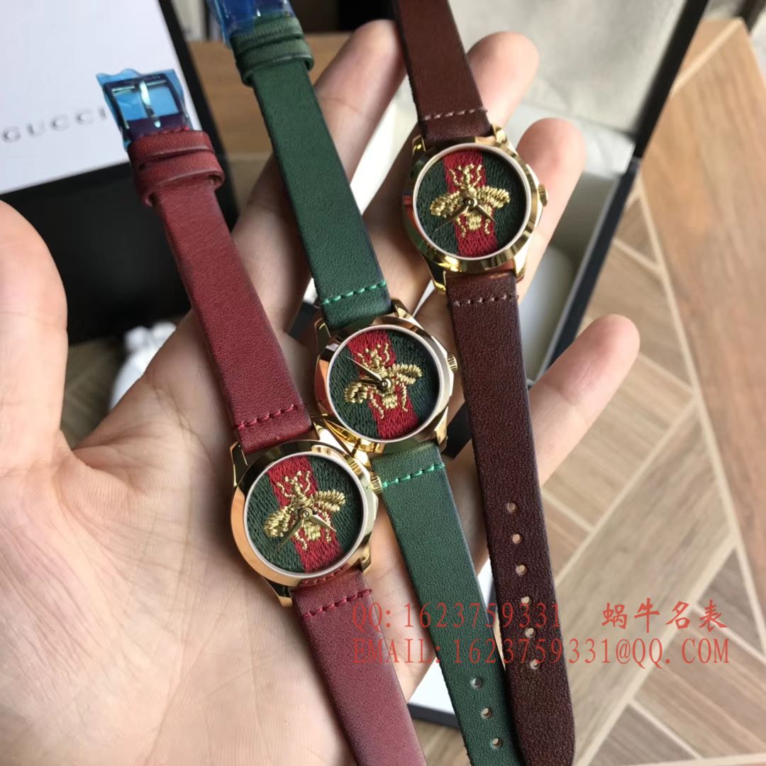 【香港原单 支持专柜验货】original Gucci,（古 驰）男女多款 wrist watch  / GUCCI 08