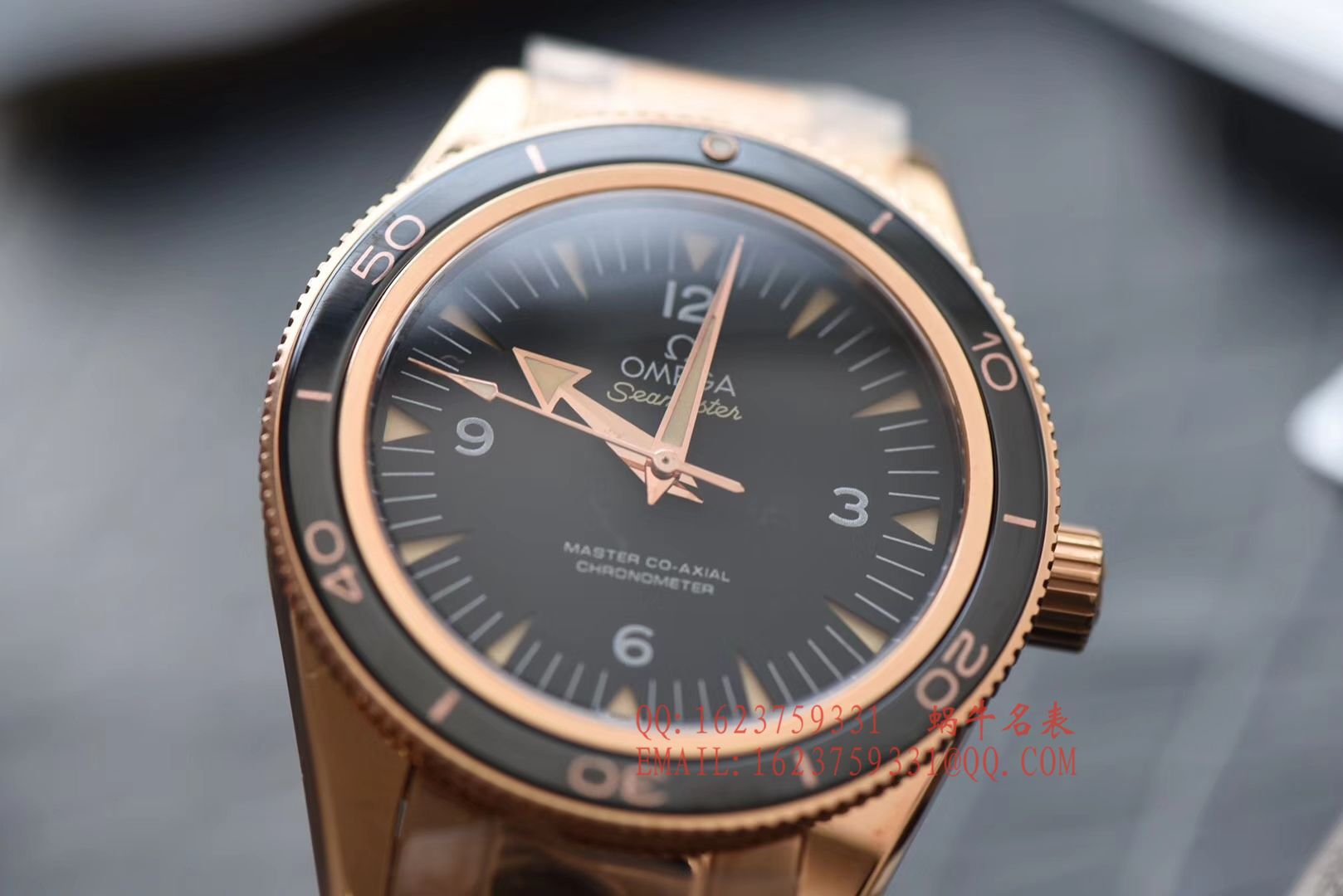 【XF一比一超A高仿手表】OMEGA  Seamaster 300系列233.60.41.21.01.001 wrist watch  / MAH185