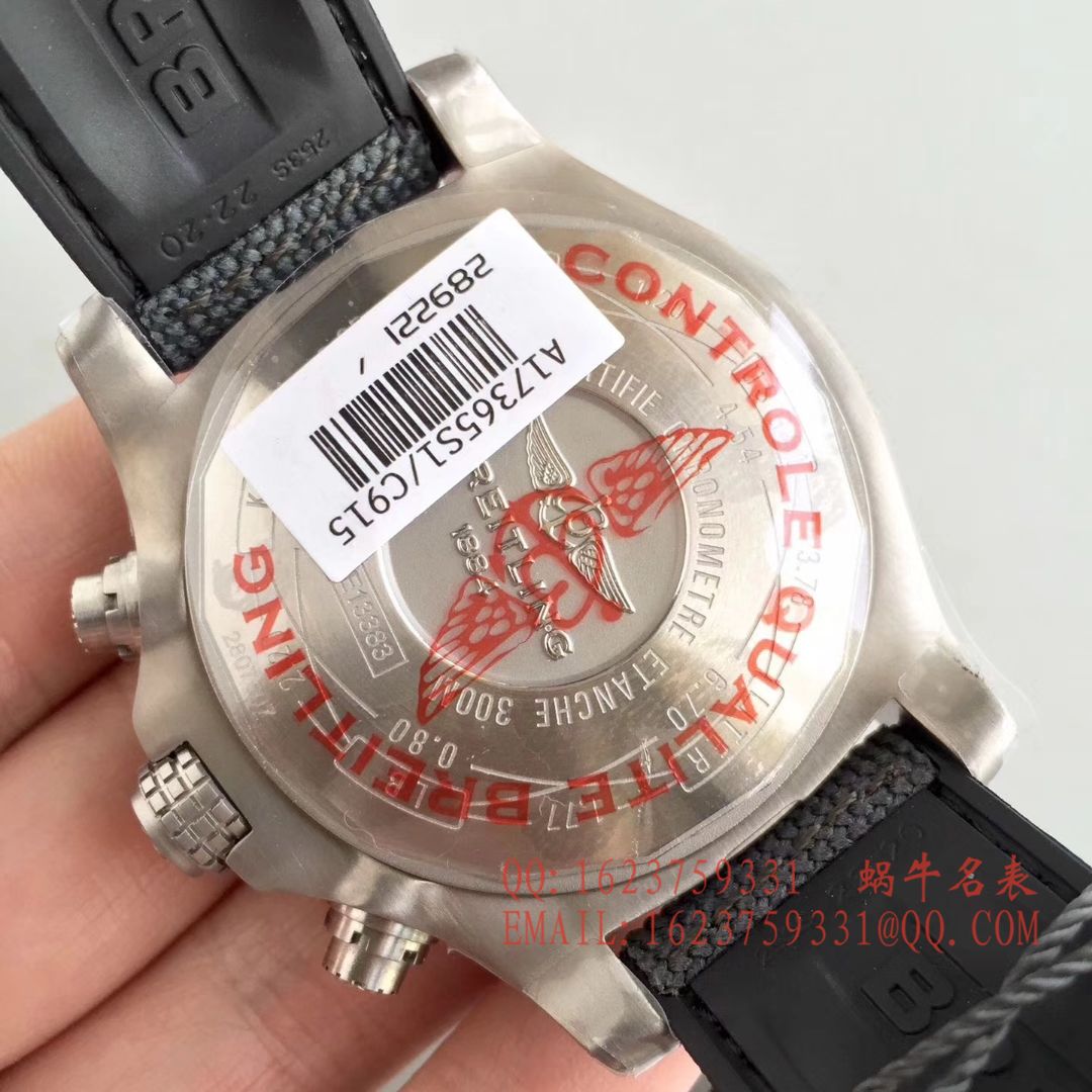 【GF一比一超A高仿手表】 Breitling 复仇者系列E1338310|M534|253S|E20DSA.2 wrist watch  / BL015