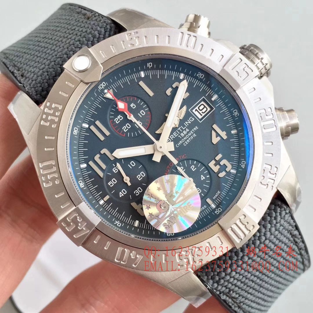 【GF一比一超A高仿手表】 Breitling 复仇者系列E1338310|M534|253S|E20DSA.2 wrist watch  / BL015
