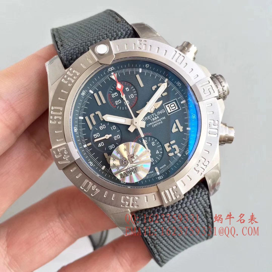 【GF一比一超A高仿手表】 Breitling 复仇者系列E1338310|M534|253S|E20DSA.2 wrist watch  / BL015