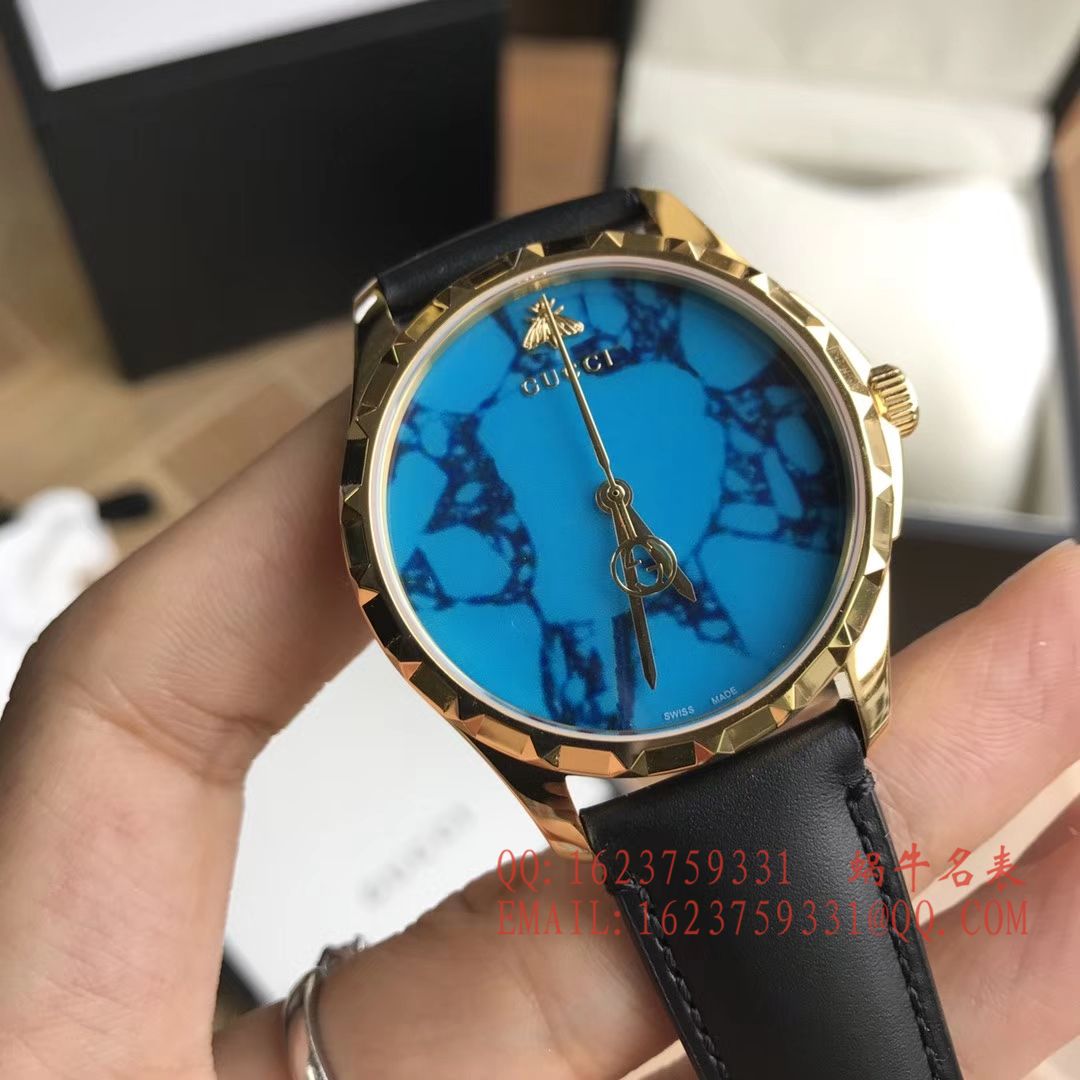 【香港原单 支持专柜验货】古驰Le Marché des Merveilles Gucci小蜜蜂女士石英 wrist watch  / GUCCI 09