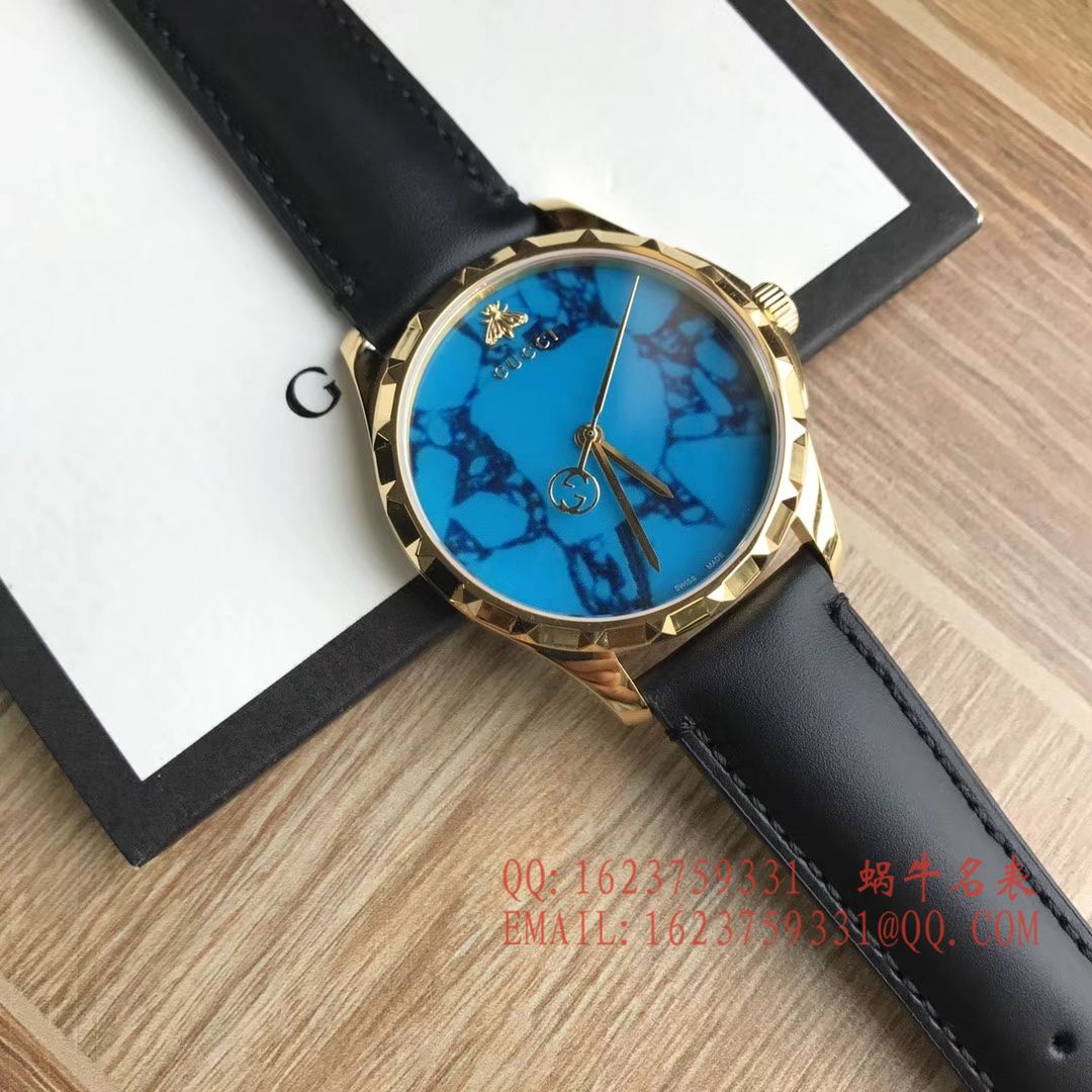 【香港原单 支持专柜验货】古驰Le Marché des Merveilles Gucci小蜜蜂女士石英 wrist watch  / GUCCI 09