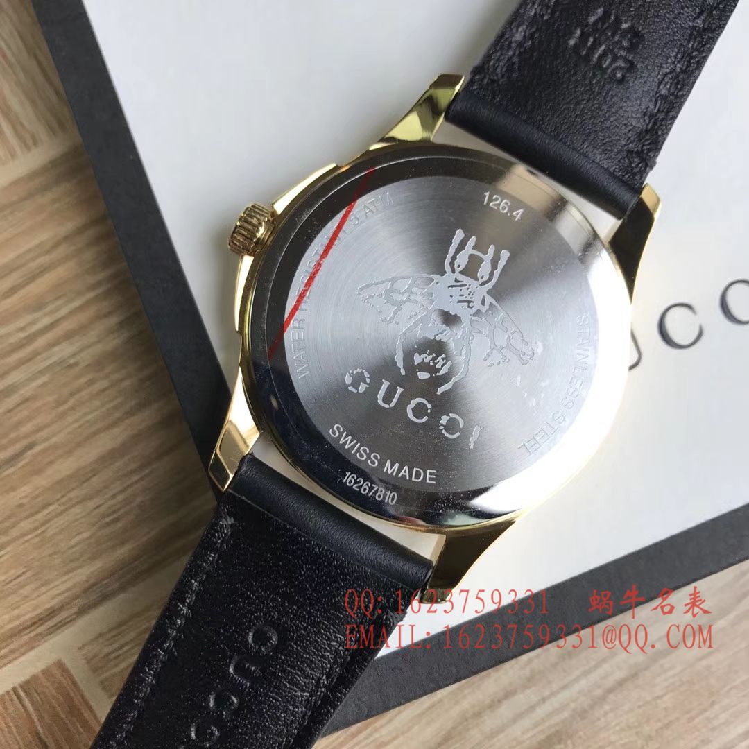 【香港原单 支持专柜验货】古驰Le Marché des Merveilles Gucci小蜜蜂女士石英 wrist watch  / GUCCI 09