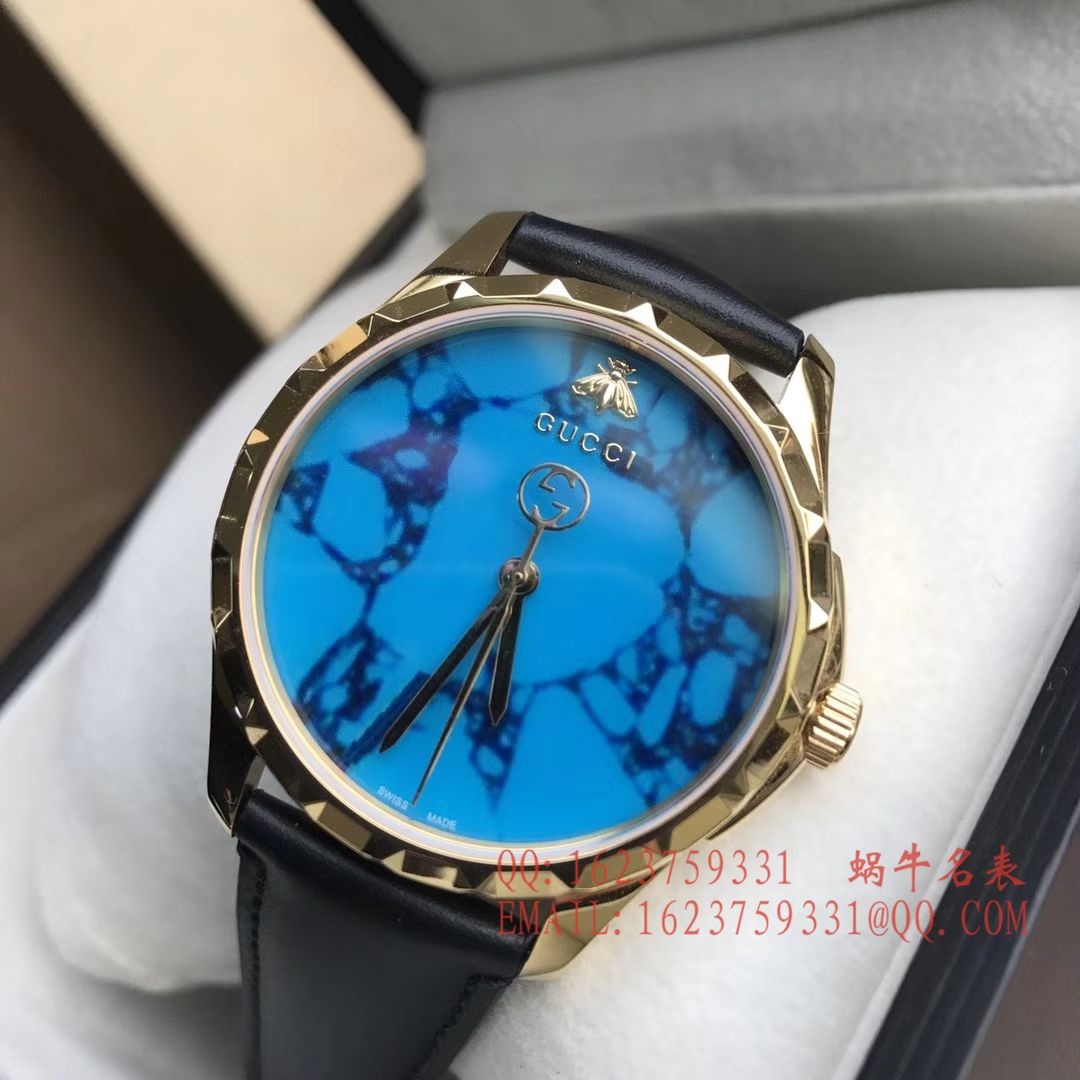 【香港原单 支持专柜验货】古驰Le Marché des Merveilles Gucci小蜜蜂女士石英 wrist watch  / GUCCI 09