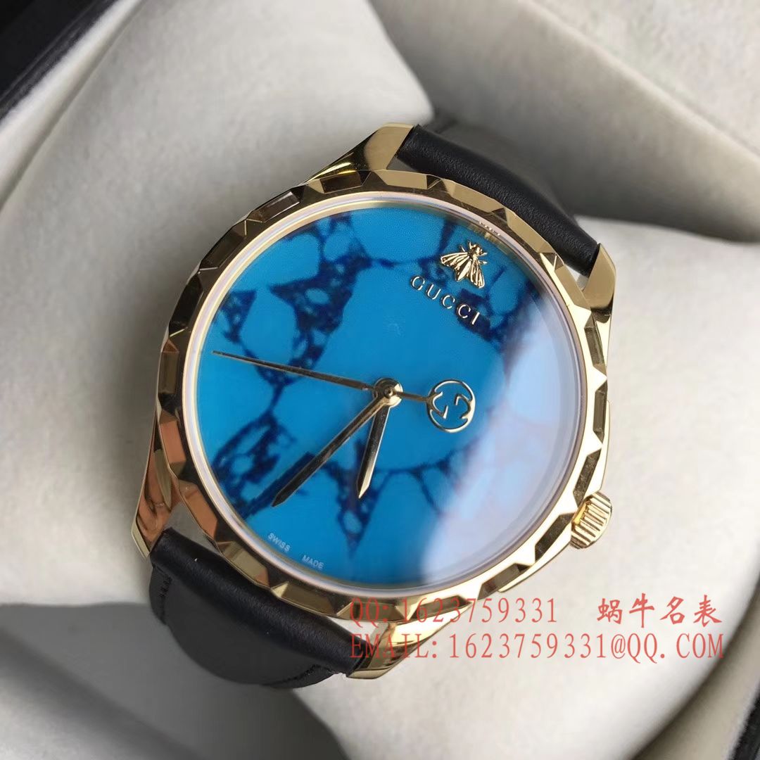 【香港原单 支持专柜验货】古驰Le Marché des Merveilles Gucci小蜜蜂女士石英 wrist watch  / GUCCI 09