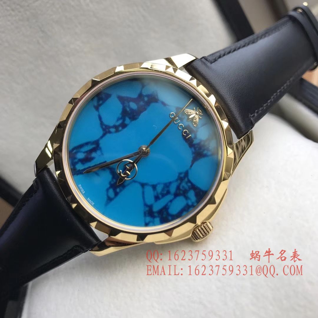 【香港原单 支持专柜验货】古驰Le Marché des Merveilles Gucci小蜜蜂女士石英 wrist watch  / GUCCI 09
