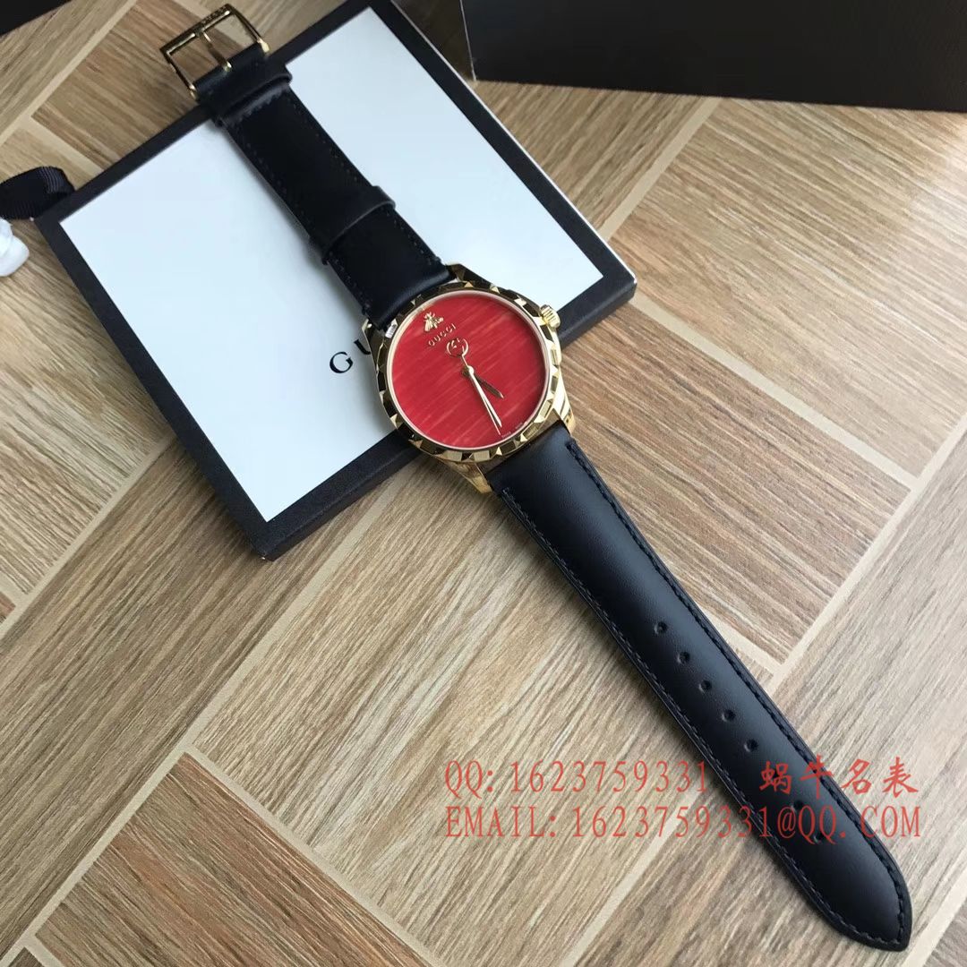 【香港原单 支持专柜验货】古驰Le Marché des Merveilles Gucci小蜜蜂女士石英 wrist watch  / GUCCI 09