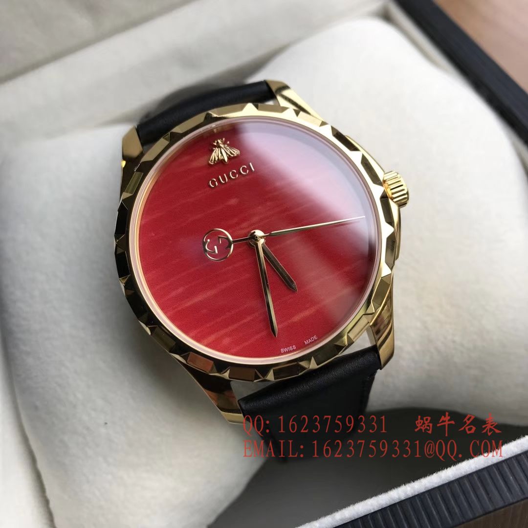 【香港原单 支持专柜验货】古驰Le Marché des Merveilles Gucci小蜜蜂女士石英 wrist watch  / GUCCI 09