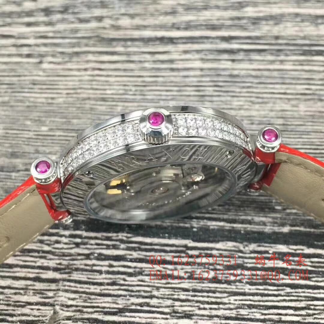 法兰克.穆勒DOUBLE MYSTERY系列42 DM D2R CD 白盘绿色 watchband  女士 wrist watch  / FLBF015
