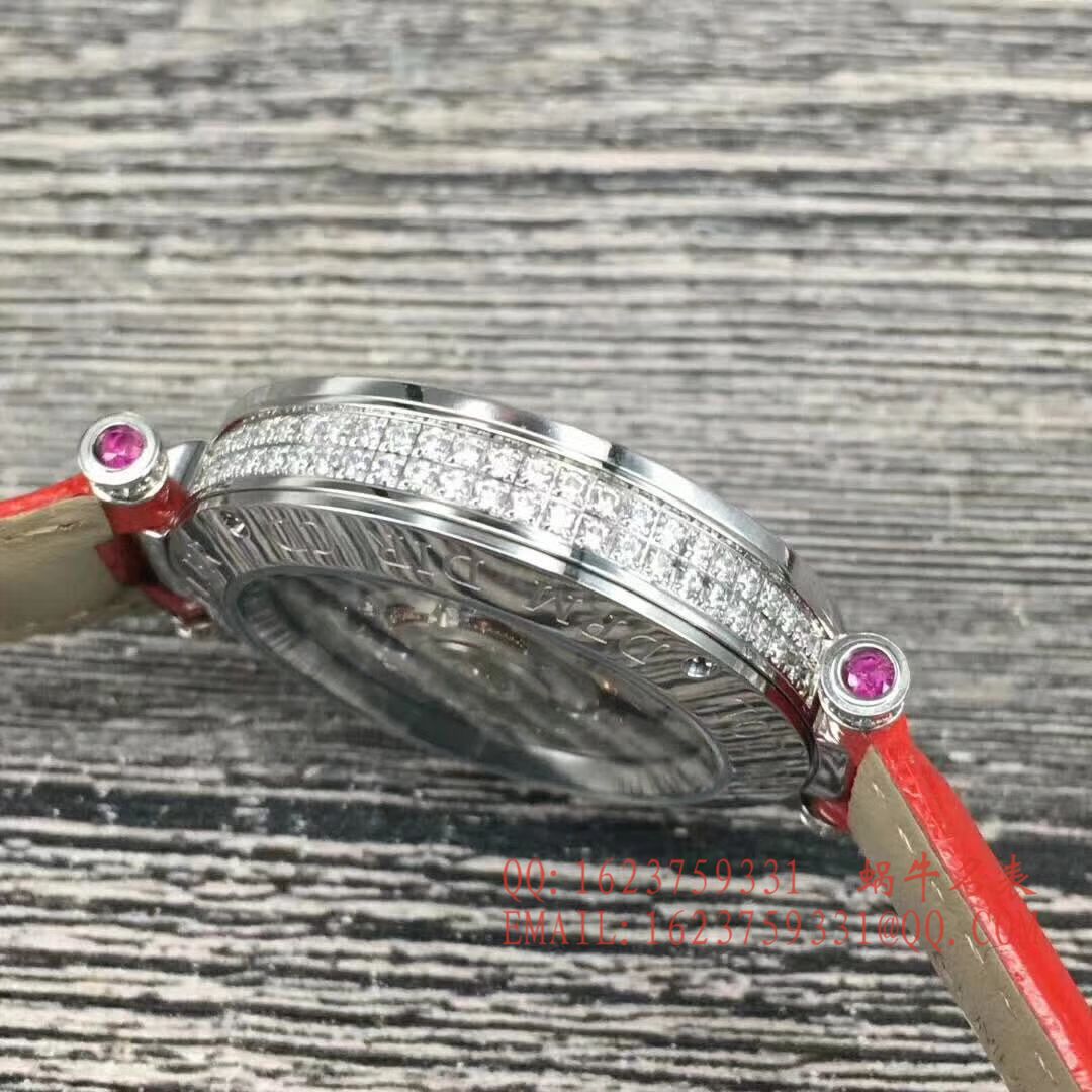 法兰克.穆勒DOUBLE MYSTERY系列42 DM D2R CD 白盘绿色 watchband  女士 wrist watch  / FLBF015