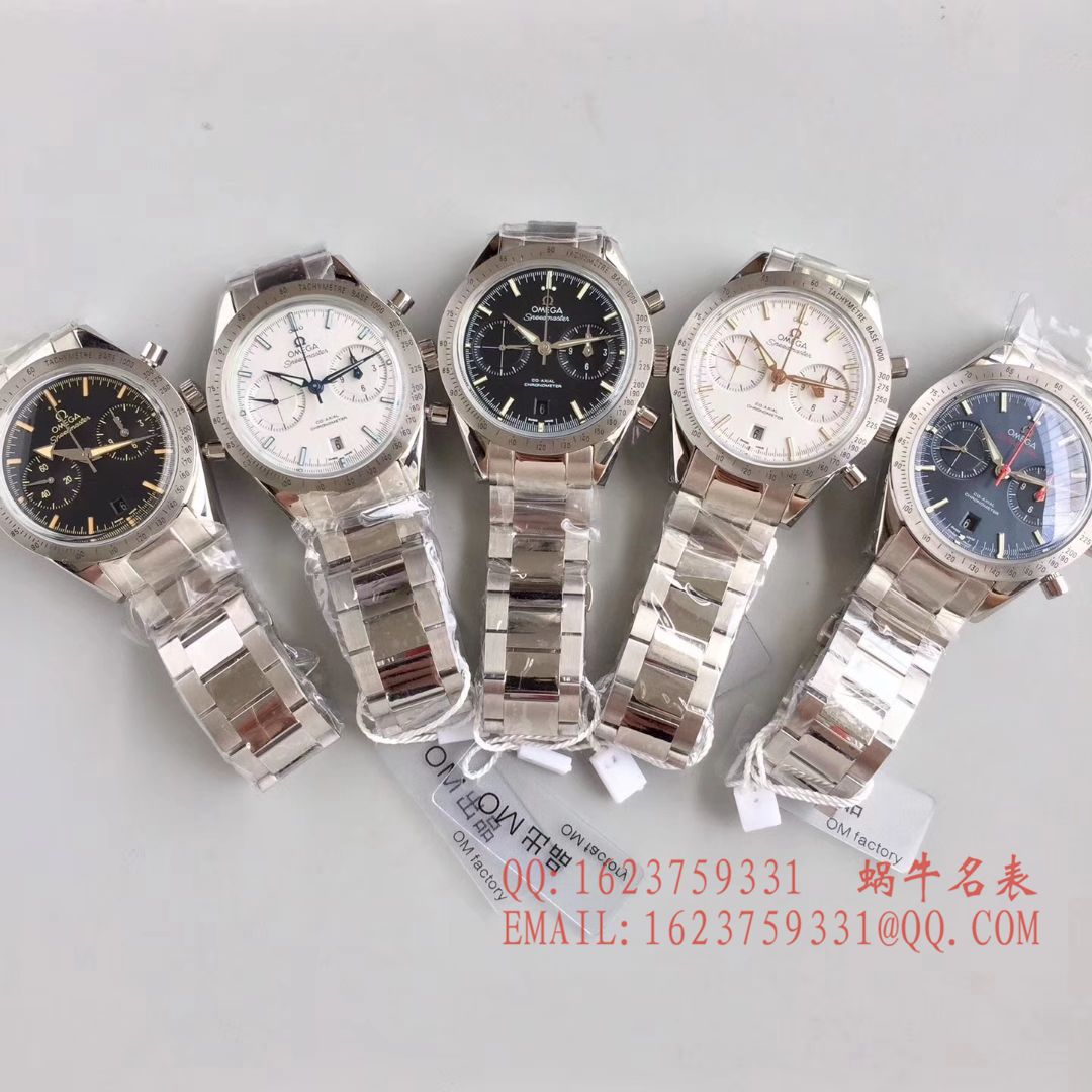 【OM一比一超A高仿手表】OMEGA 超霸'57 wrist watch 系列 331.10.42.51.03.001（57同轴计时表） / M077 .1