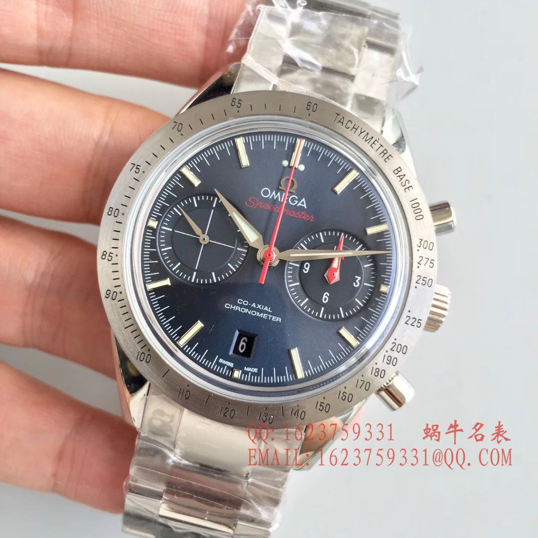 【OM一比一超A高仿手表】OMEGA 超霸'57 wrist watch 系列 331.10.42.51.03.001（57同轴计时表） / M077 .1