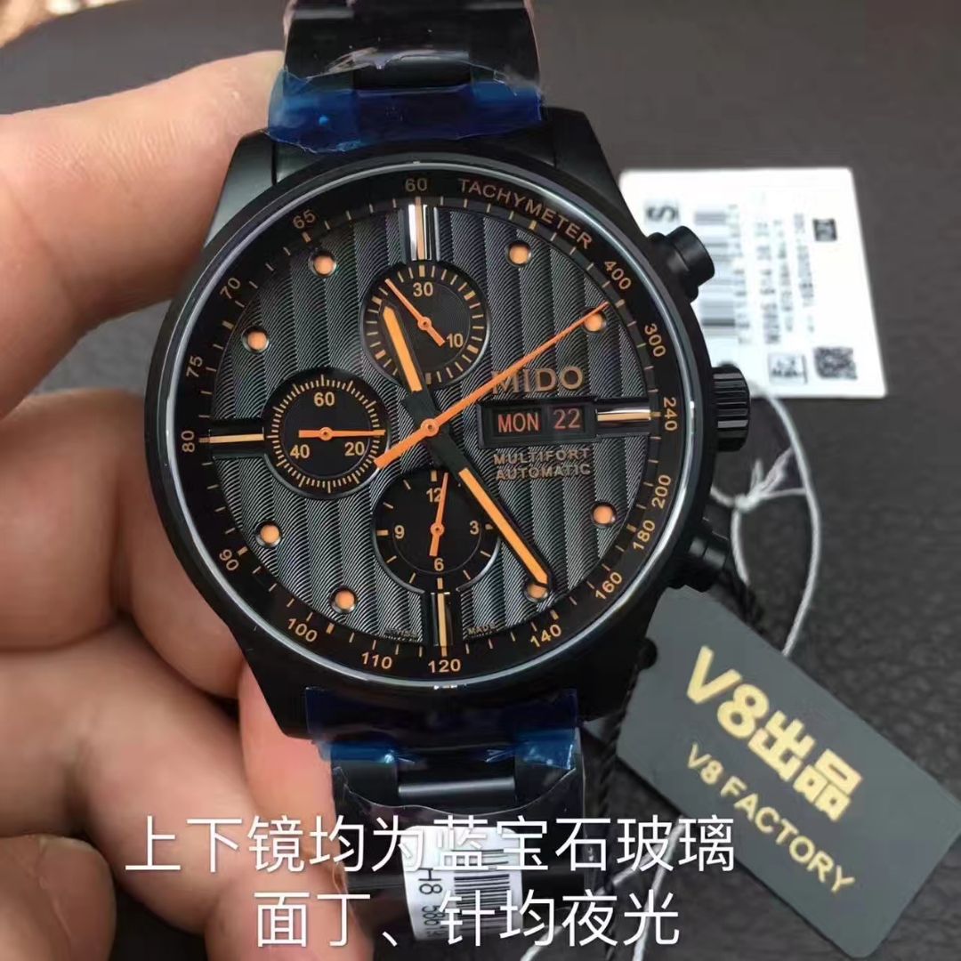 【V81:1超A高仿手表】美度舵手系列M005.614.36.051.22 wrist watch  / M16