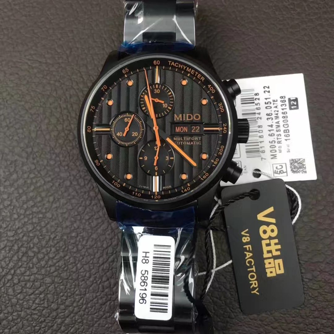 【V81:1超A高仿手表】美度舵手系列M005.614.36.051.22 wrist watch  / M16