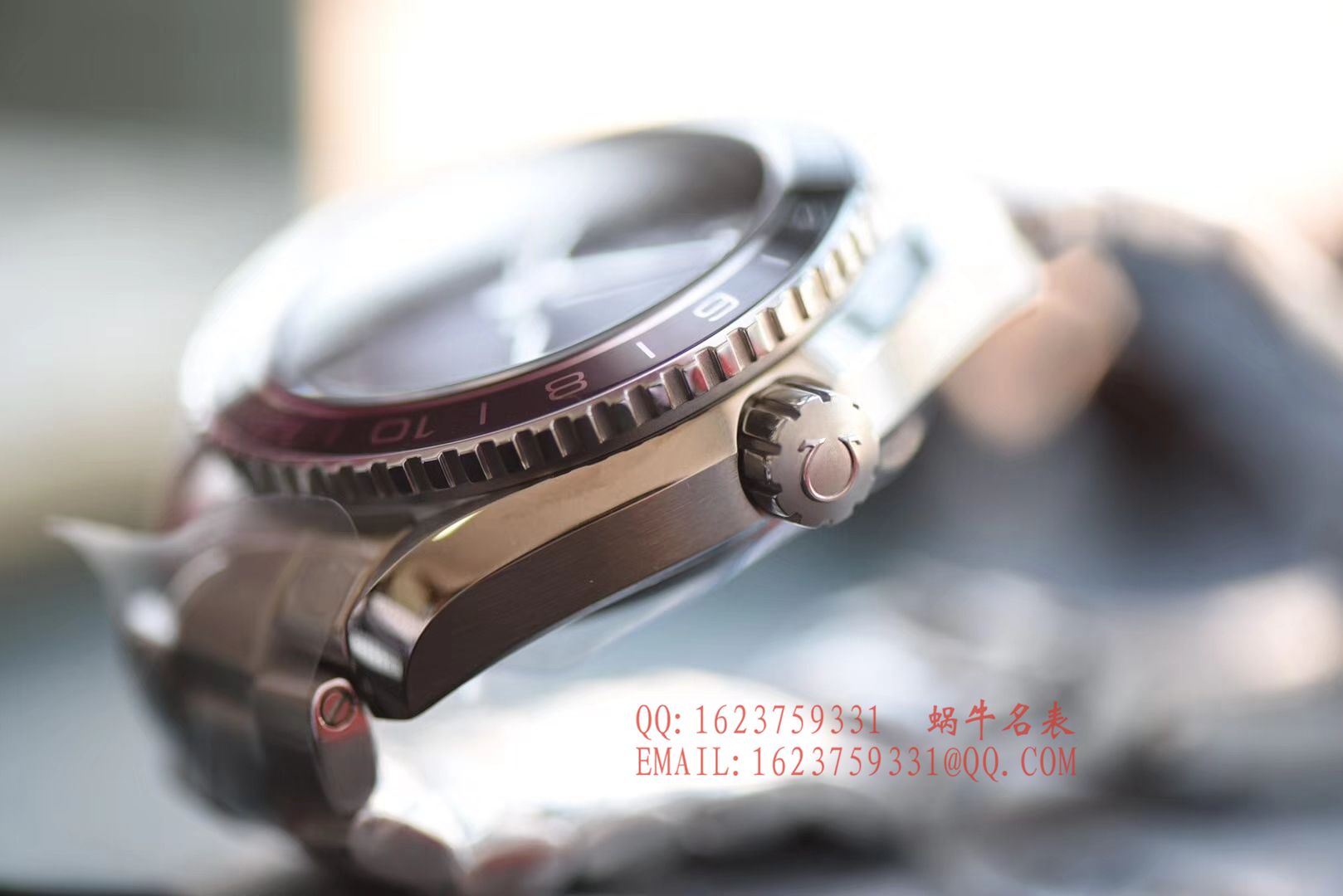 【KW一比一超A高仿手表】OMEGA  Seamaster 海洋宇宙600米232.30.44.22.01.001 GMT双时区 wrist watch  / M046