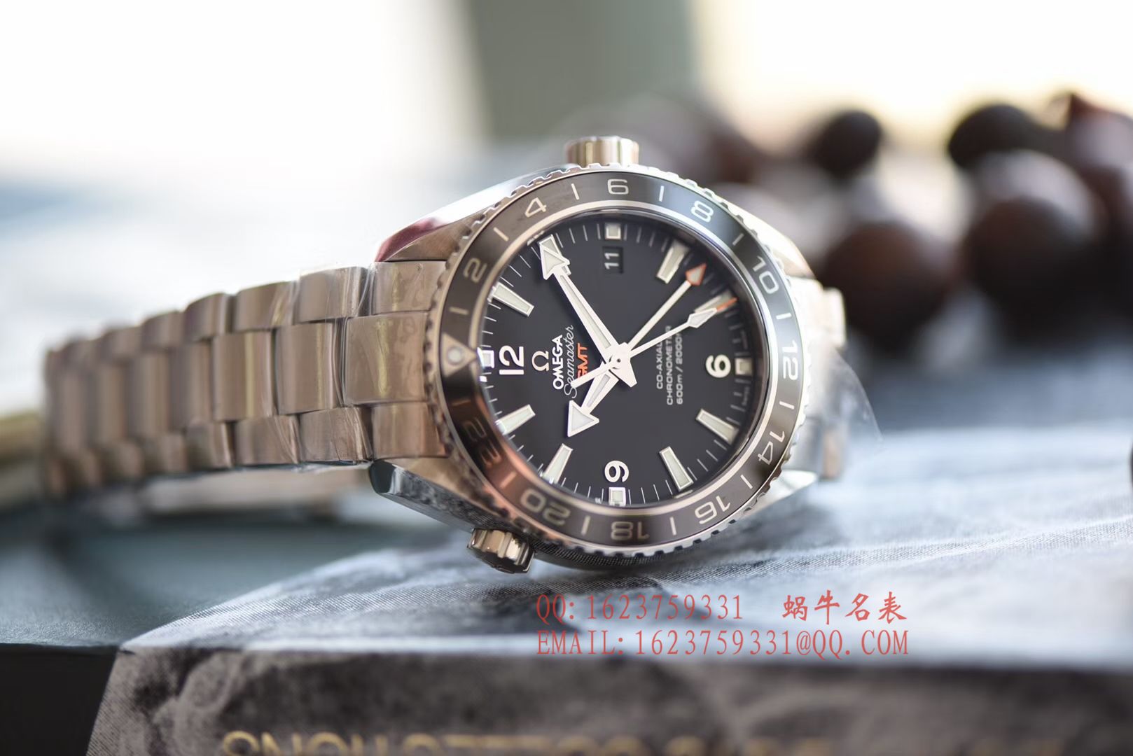 【KW一比一超A高仿手表】OMEGA  Seamaster 海洋宇宙600米232.30.44.22.01.001 GMT双时区 wrist watch  / M046