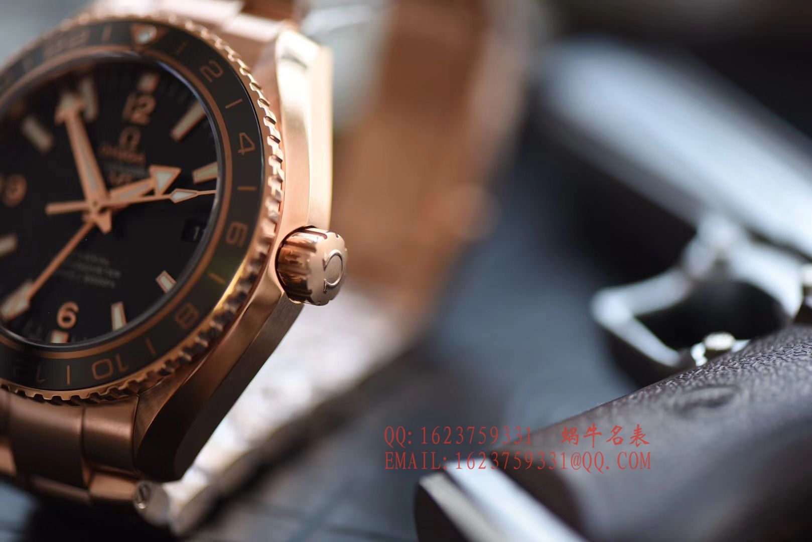 【KW一比一超A高仿手表】OMEGA Seamaster  海洋宇宙600米系列 232.63.44.22.01.001GMT wrist watch  / MAI313