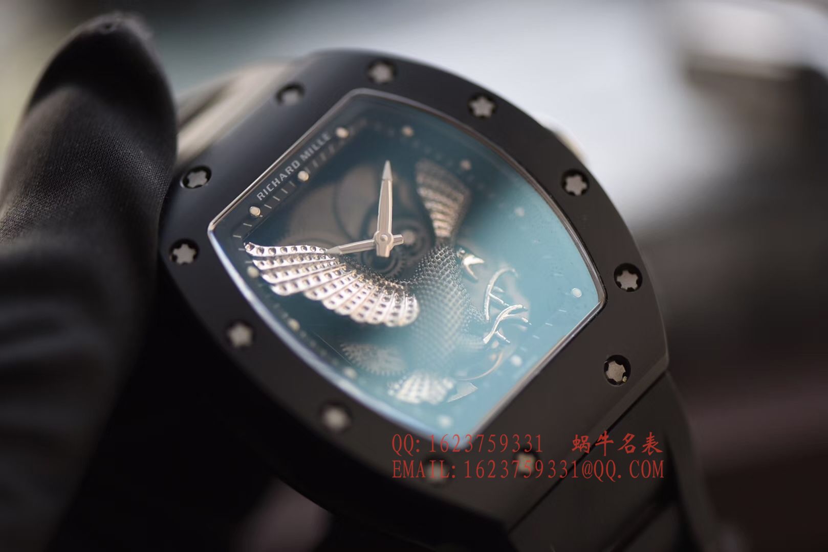 【独家 Video analysis KV一比一超A精仿手表】RICHARD MILLE RICHARD MILLE男士系列RM023-02立体鹰雕图案 wrist watch  / RM 023-2