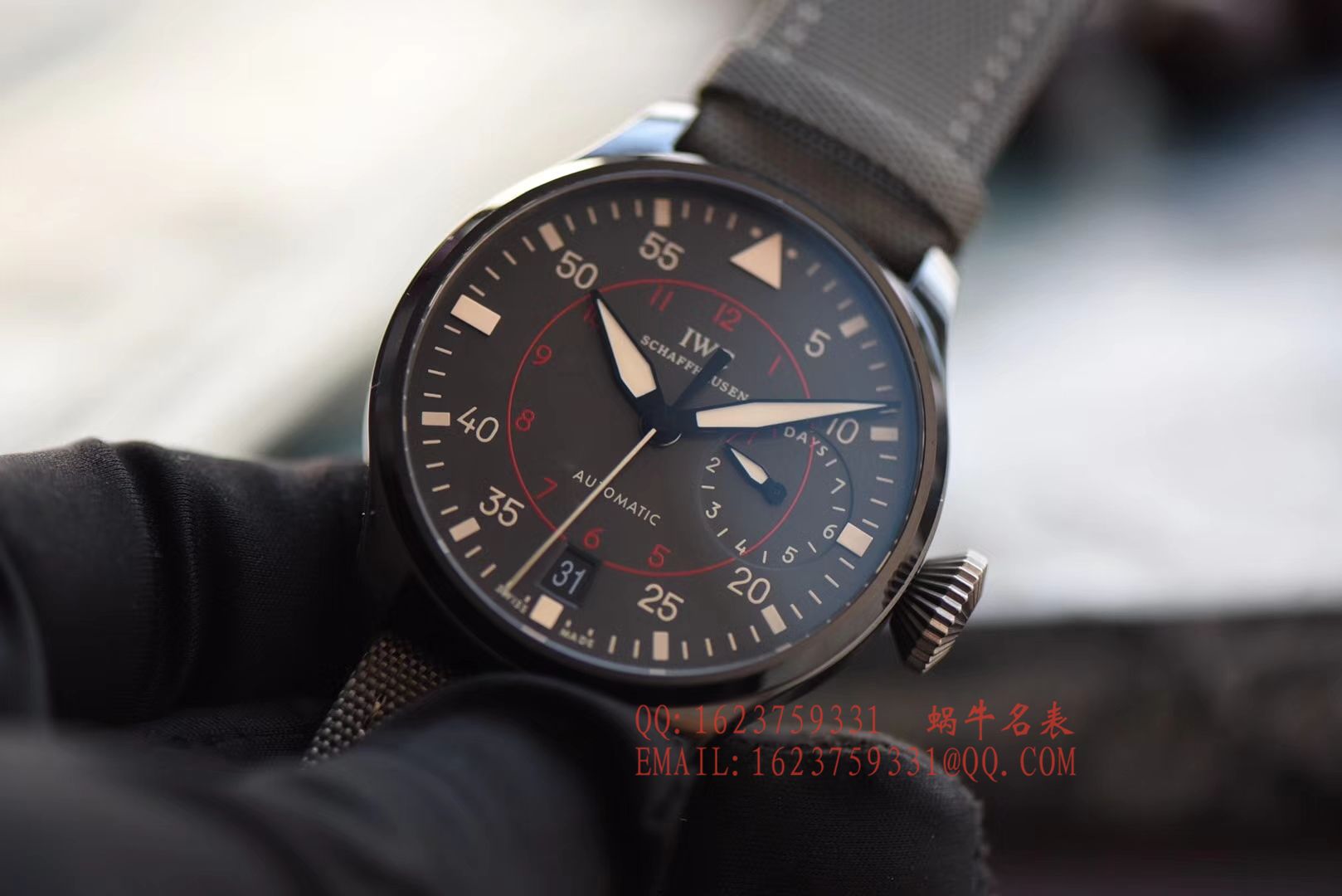 【YL一比一超A高仿手表】 IWC 飞行员系列 TOP GUN 海军空战部队IW501902 wrist watch  / WBA314