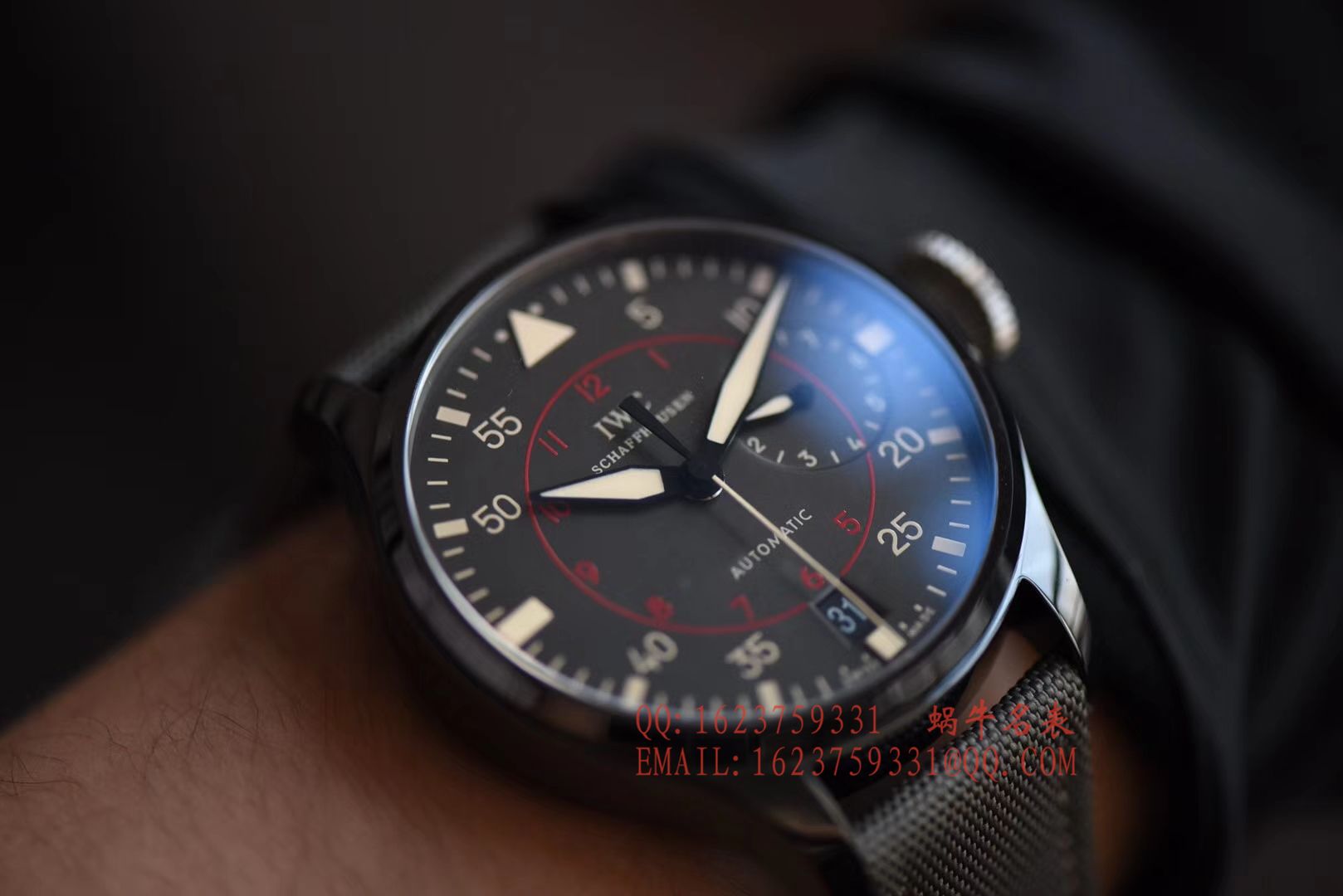 【YL一比一超A高仿手表】 IWC 飞行员系列 TOP GUN 海军空战部队IW501902 wrist watch  / WBA314