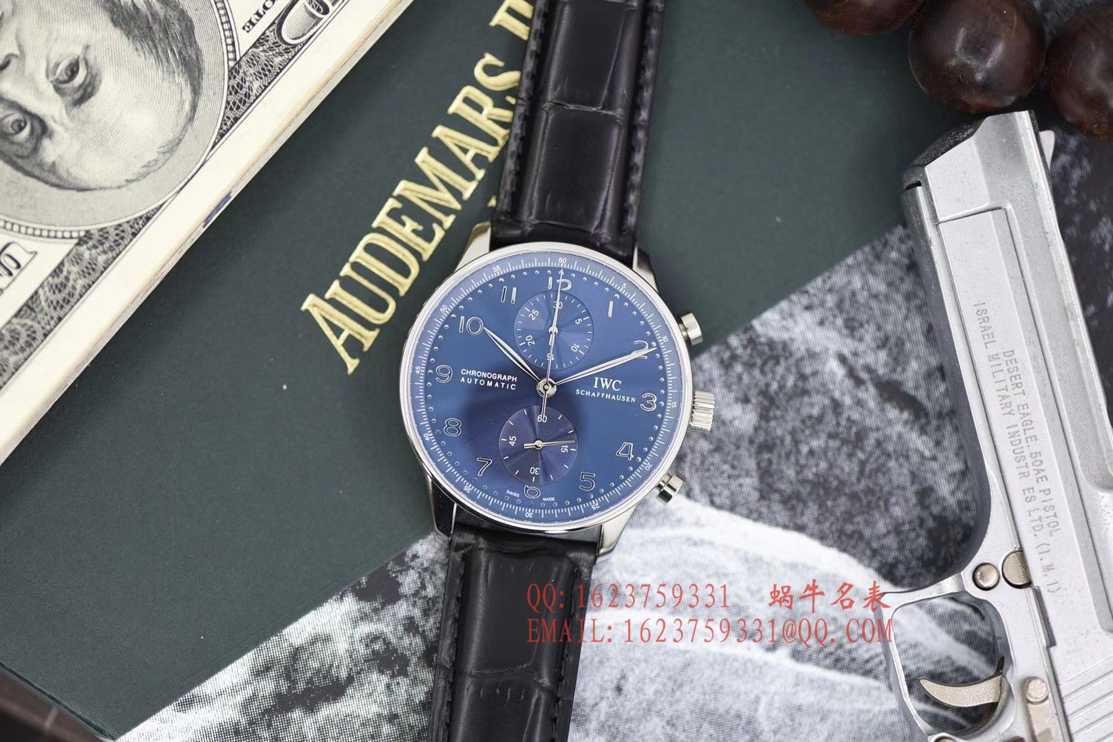 【YLV7版本一比一超A高仿手表】 IWC IWC葡萄牙系列计时IW371491 wrist watch 《蓝面葡计》 / WG315