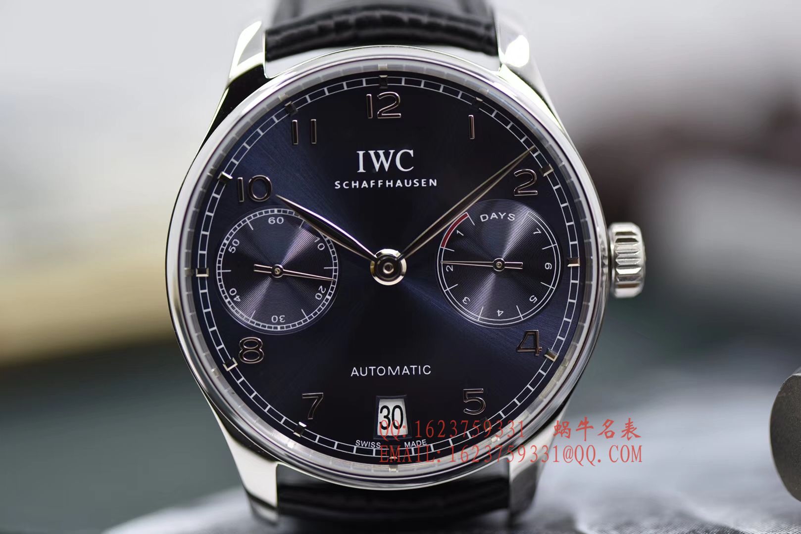 【独家 Video analysis ZF一比一超A高仿手表V5版本】 IWC 葡萄牙七天7 DAYS系列 IW500710 wrist watch 《葡七蓝面》 / WG316